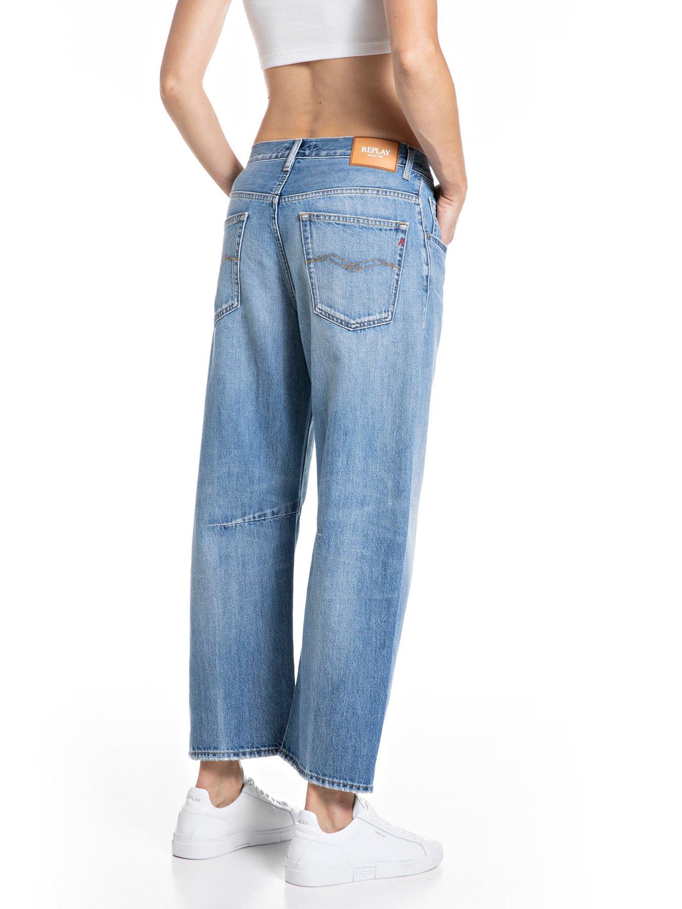 Image 2 of 3 of Replay Barrel Jean