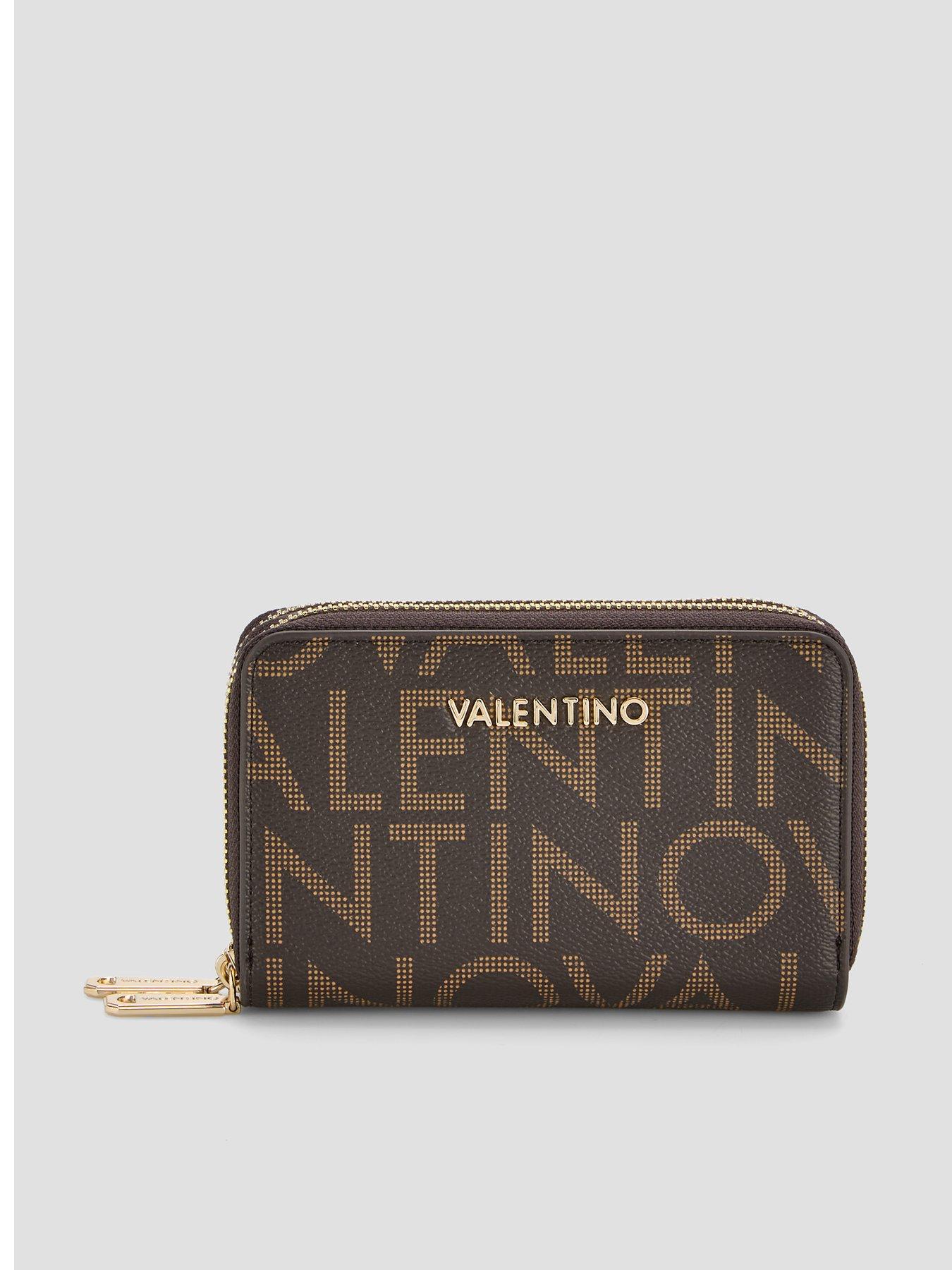 Valentino Regina Re Zip Around Wallet - Brown