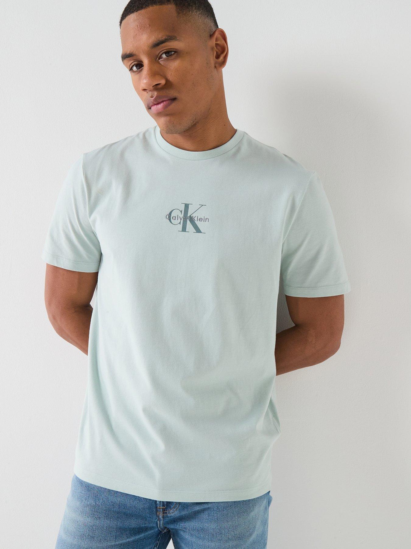Calvin Klein Jeans Micro Monologo T-Shirt - Pale Meadow
