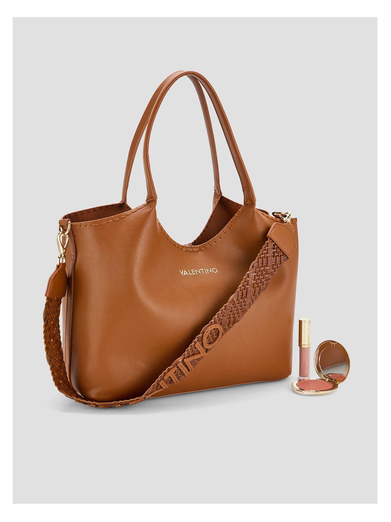 Valentino Aleksandra Re Shopping Bag - Brown