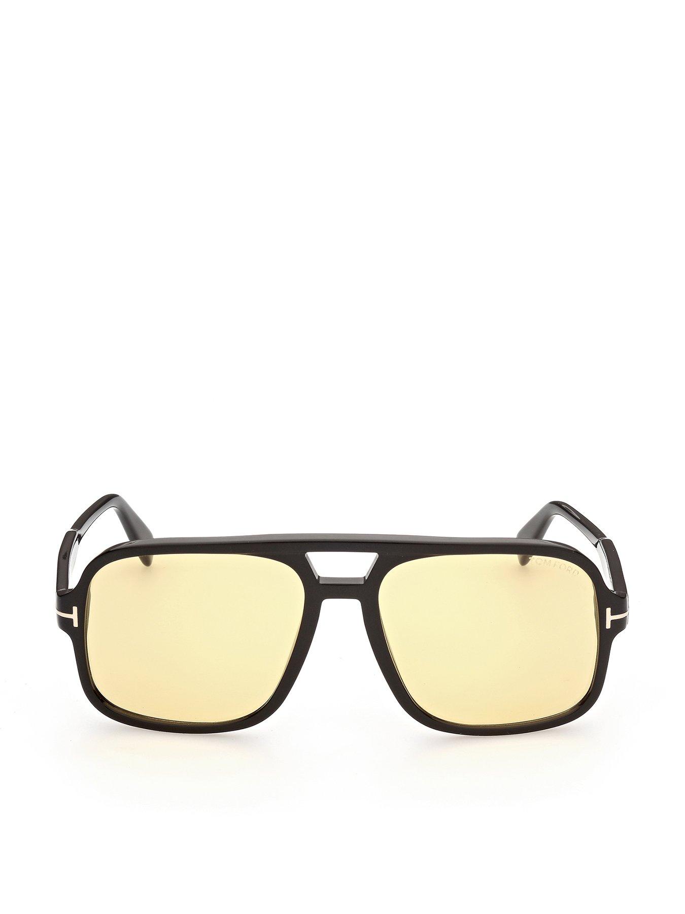 Image 2 of 7 of Tom Ford Falconer Sunglasses - Black