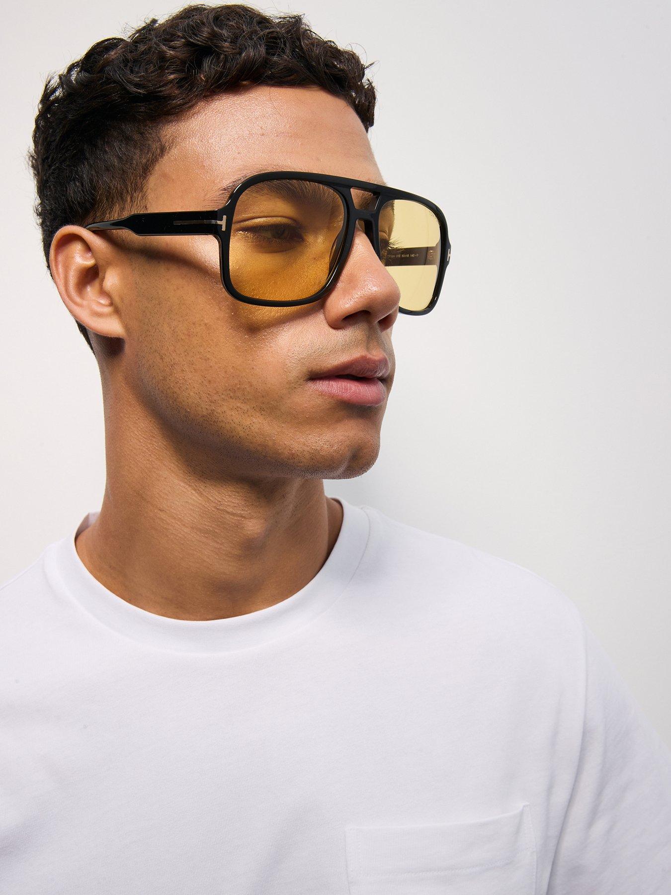 Image 7 of 7 of Tom Ford Falconer Sunglasses - Black