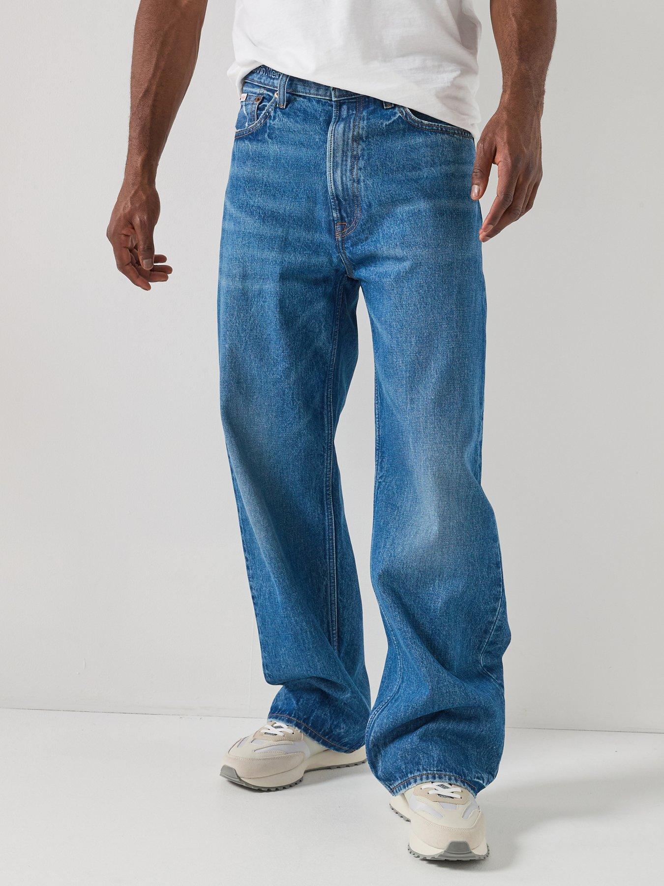 Calvin Klein Jeans Calvin Klein Jeans Baggy Fit Embossed Waistband Jeans