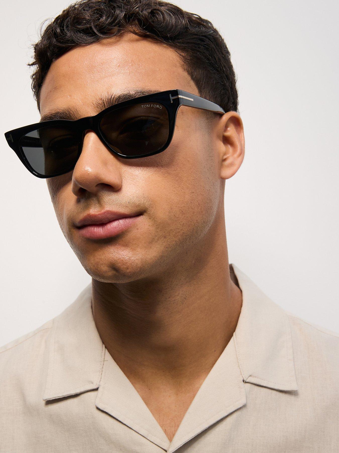 Image 1 of 7 of Tom Ford Penn Sunglasses - Black