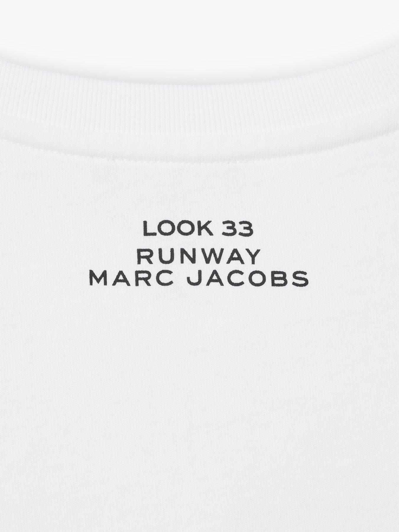Image 4 of 4 of MARC JACOBS Look 33 Baby Tee - White