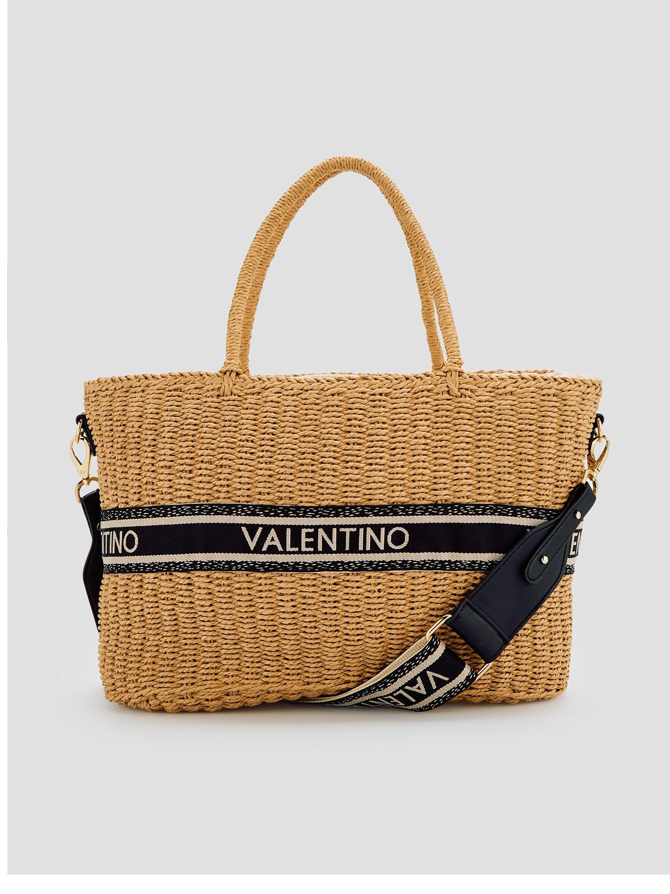 Valentino Boho Shopping Bag, Black, Women