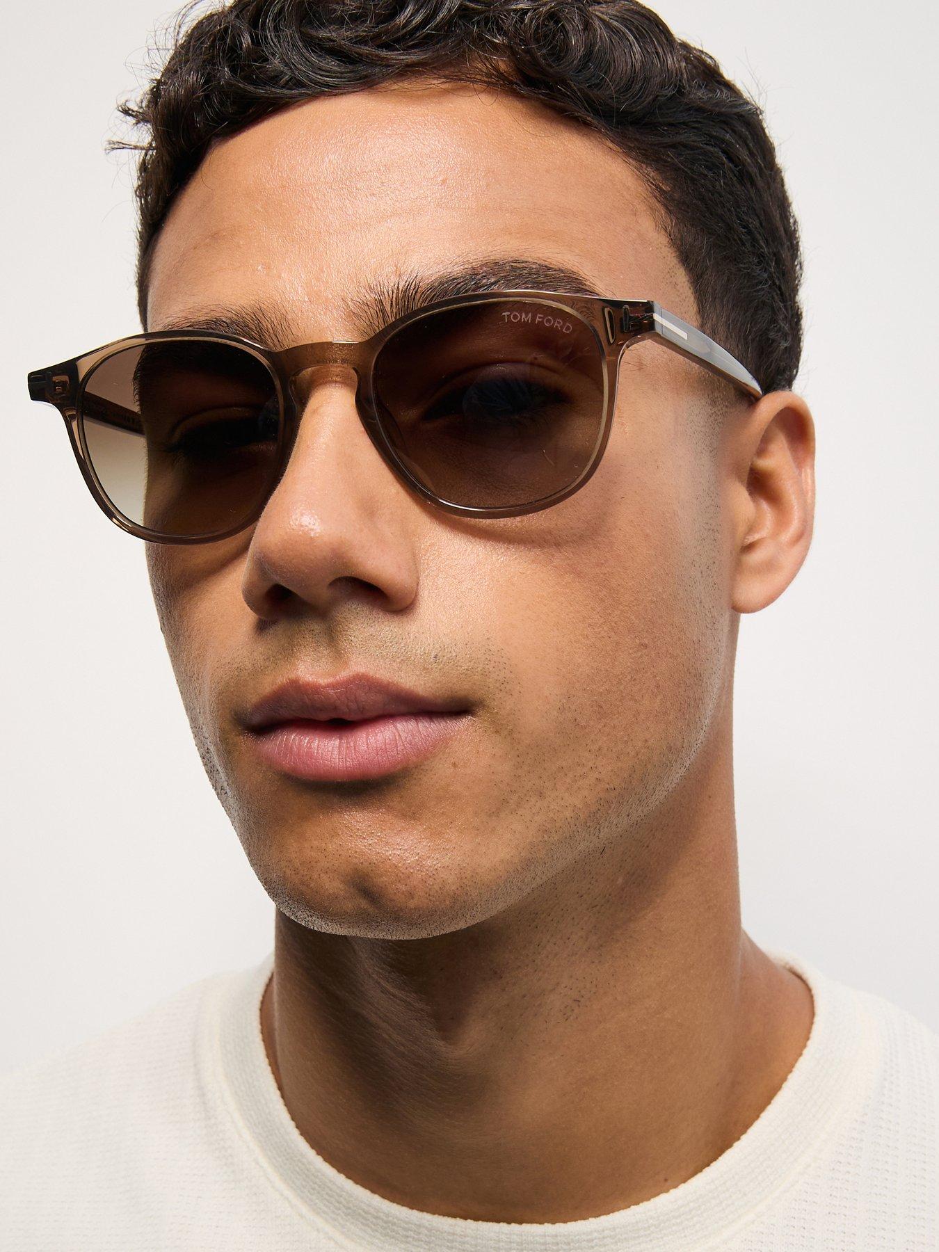 Image 7 of 7 of Tom Ford Holt Sunglasses - Light Brown