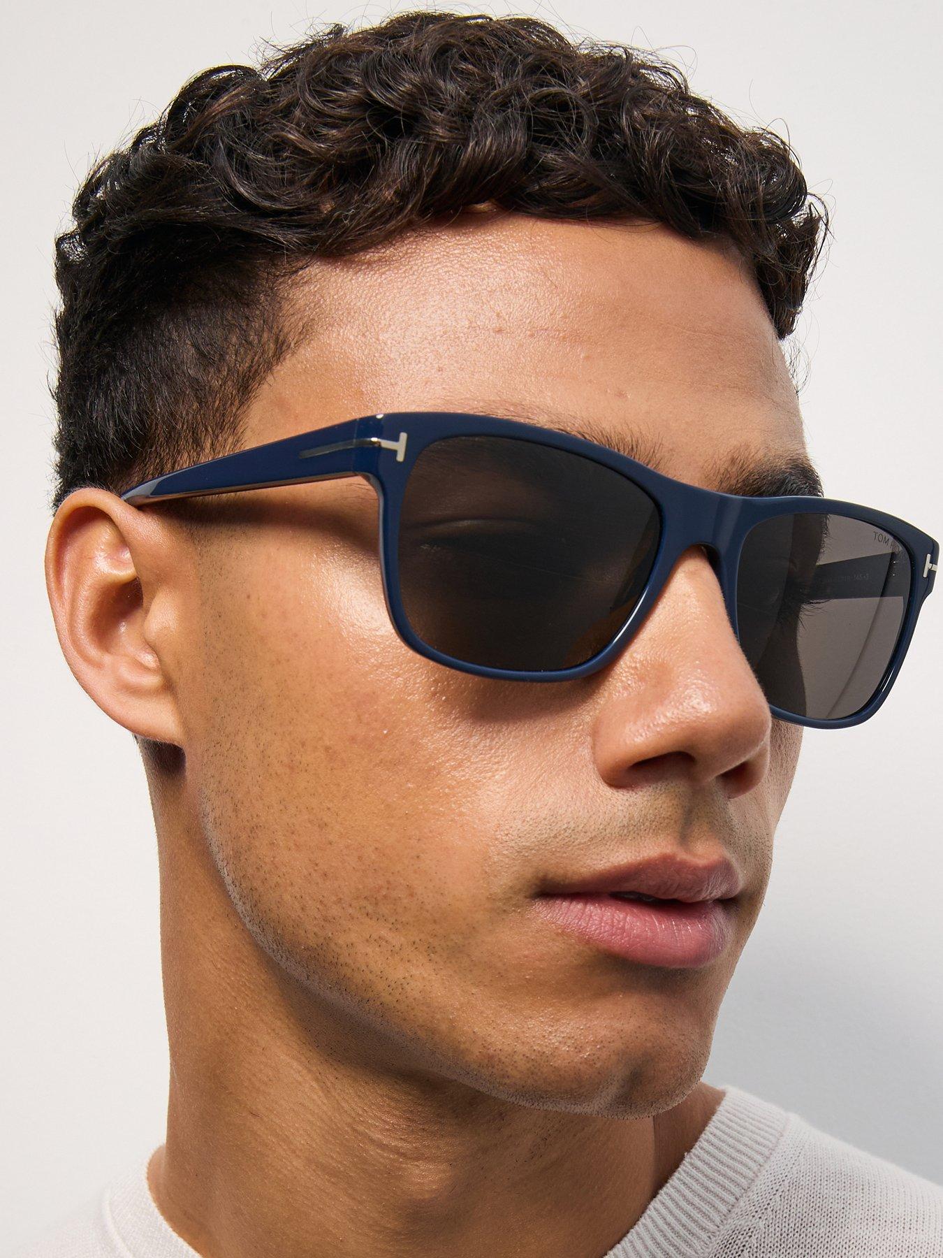 Image 7 of 7 of Tom Ford Giulio Sunglasses - Blue