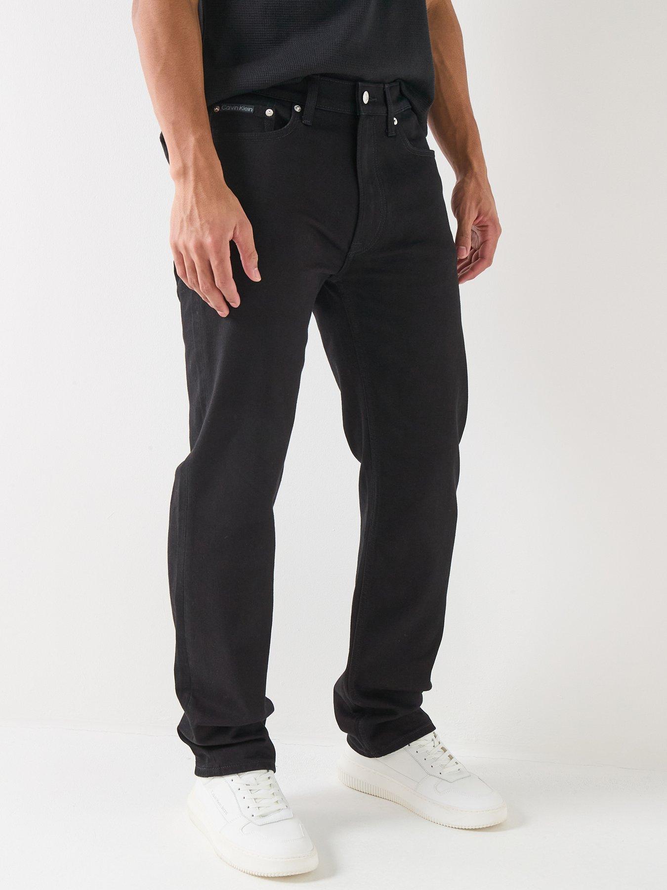 Calvin Klein Jeans Standard Straight Fit - Black