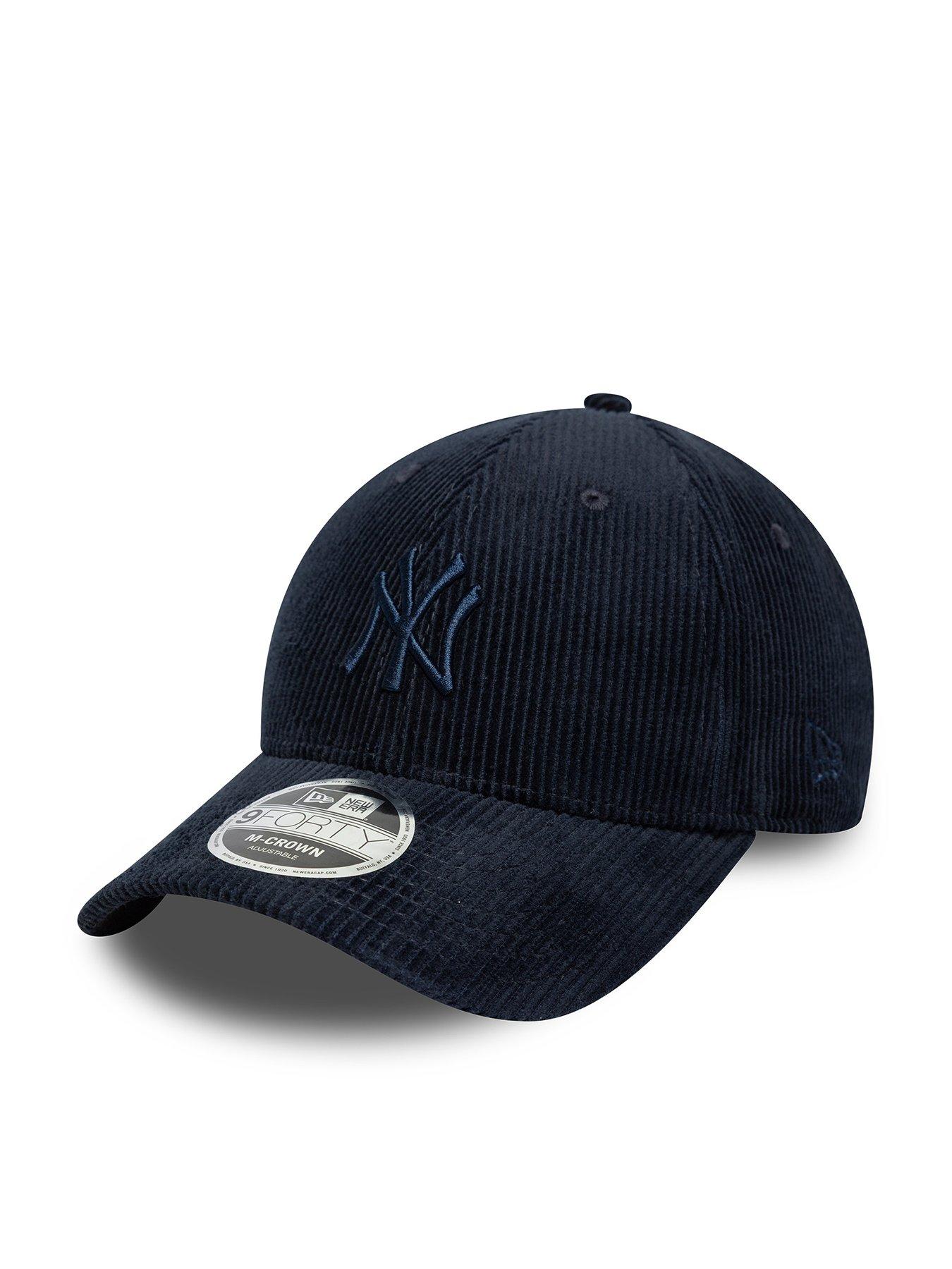 New Era: Cord MLB 9Forty New York Yankees Baseball Cap - Navy