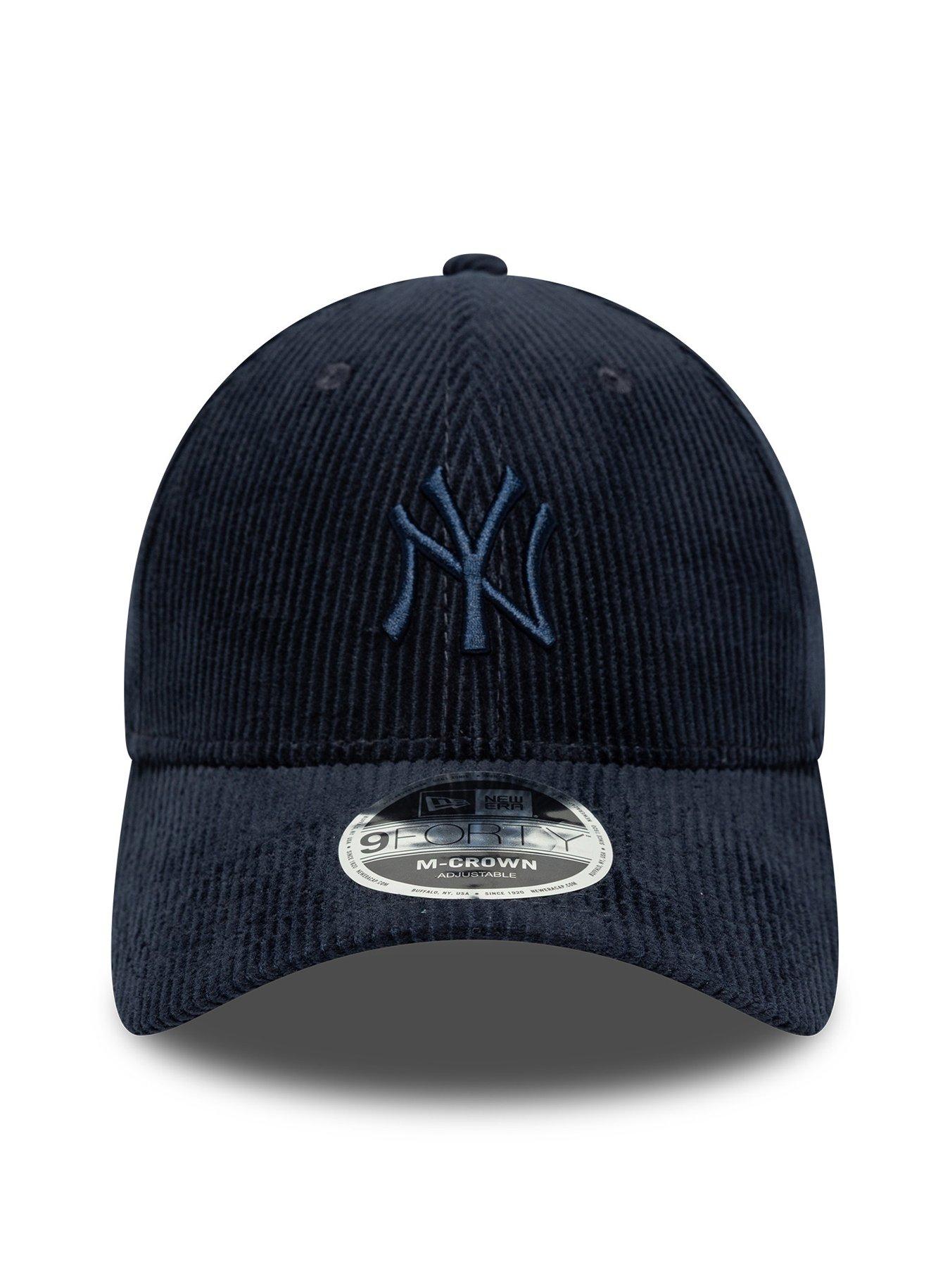 New Era Cord MLB 9Forty New York Yankees Baseball Cap - Navy | Very