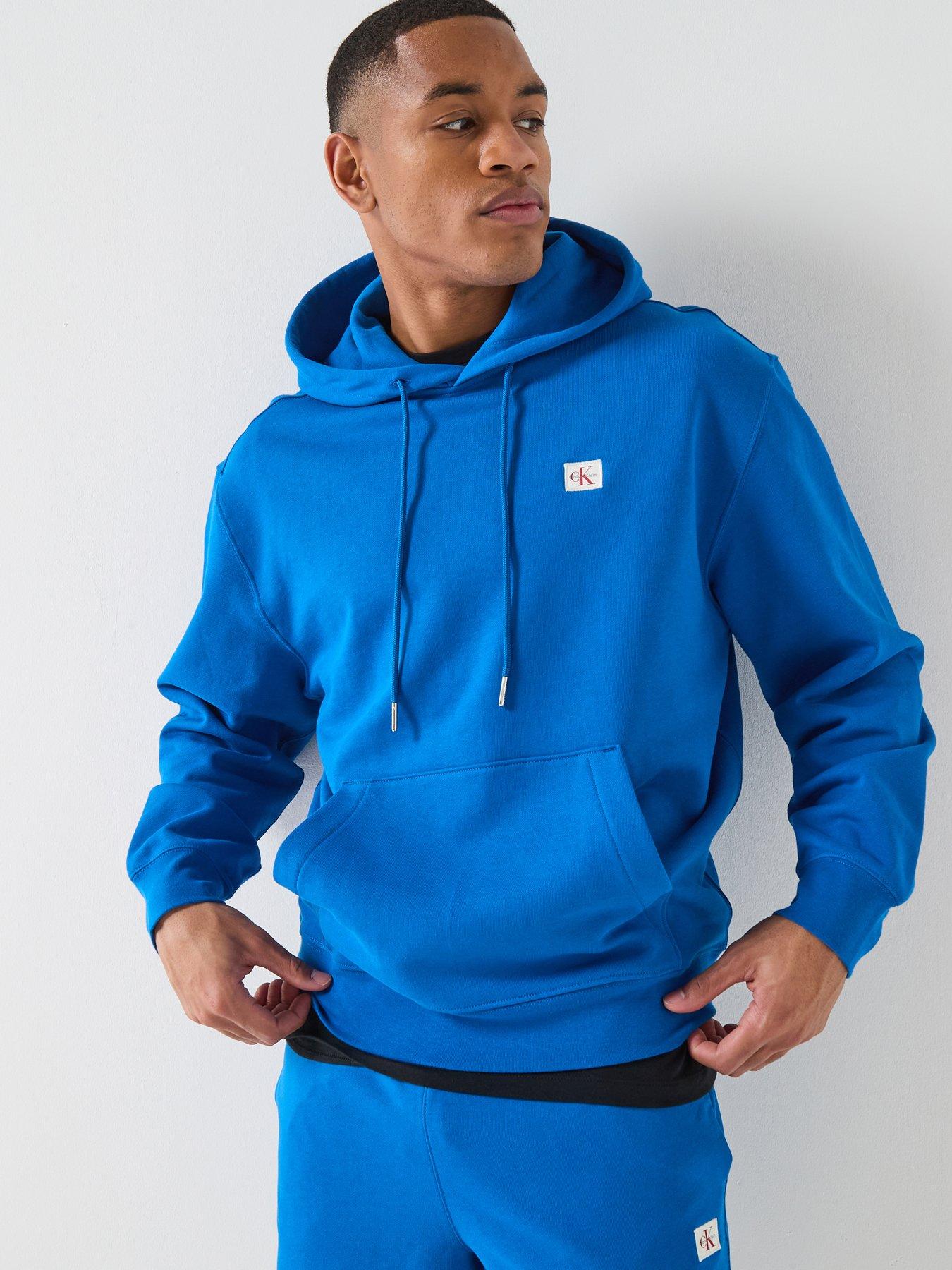 Calvin Klein Jeans Badge Classic Hoodie - Blue