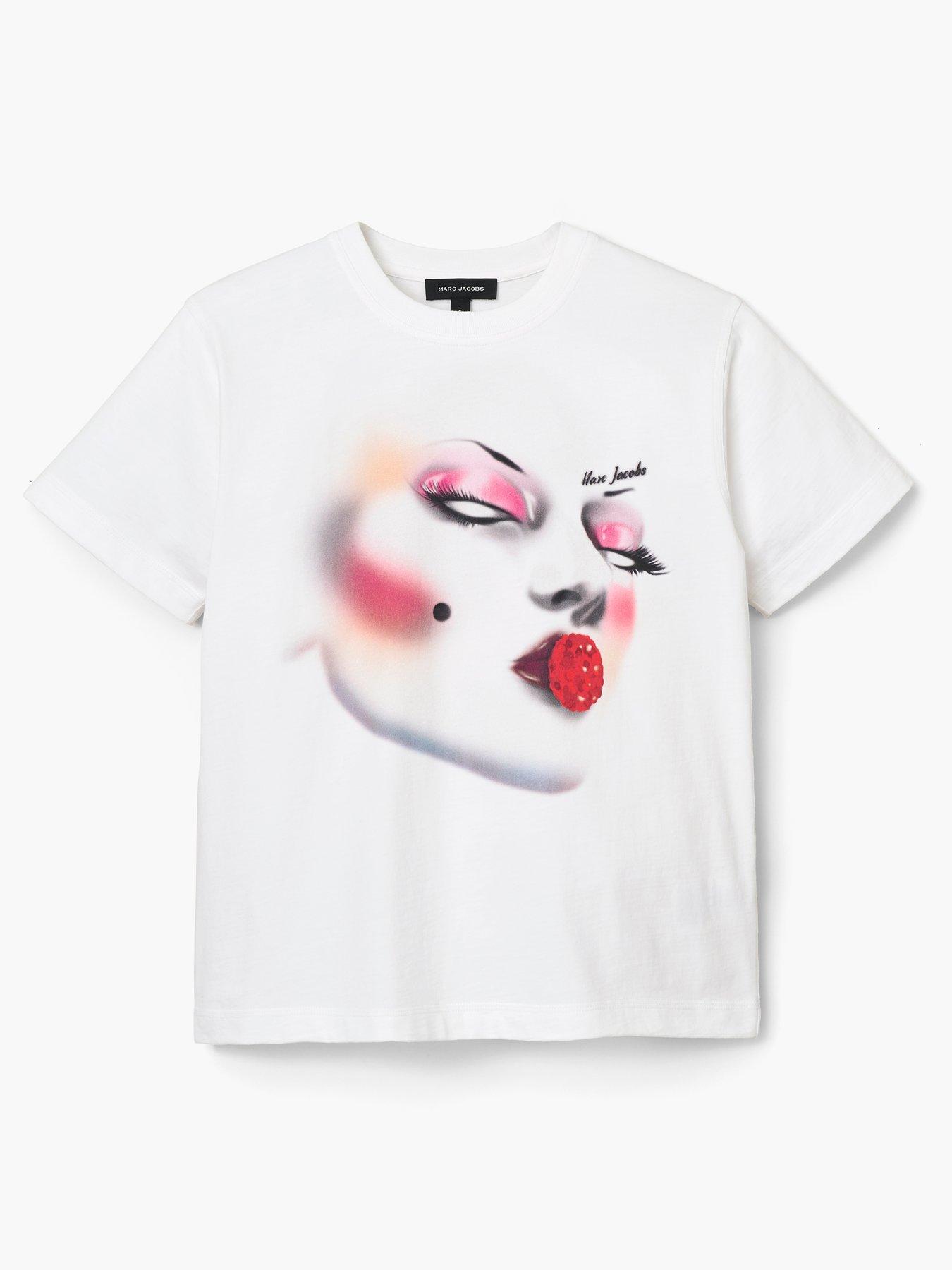 Image 3 of 6 of MARC JACOBS Runway Beauty Box T-Shirt - White