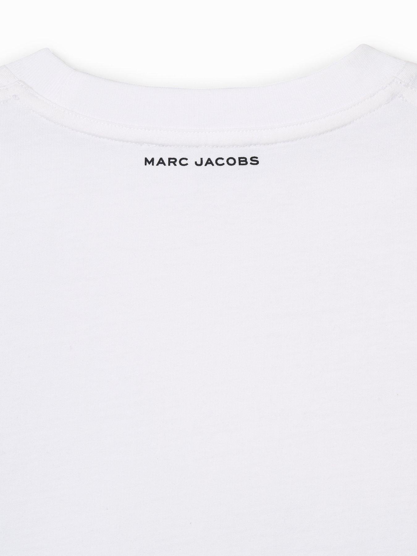 Image 5 of 5 of MARC JACOBS Ribbon Logo Box T-Shirt - White