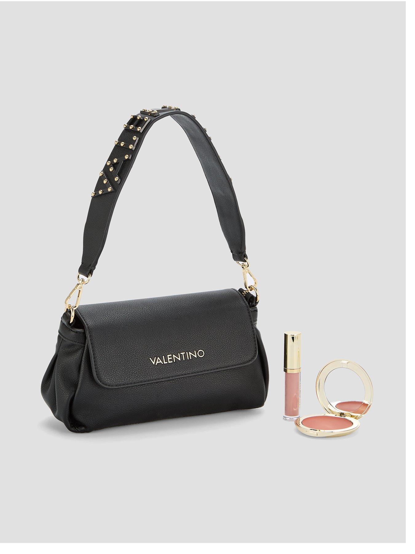 Valentino Dea Re Shoulder Bag - Black