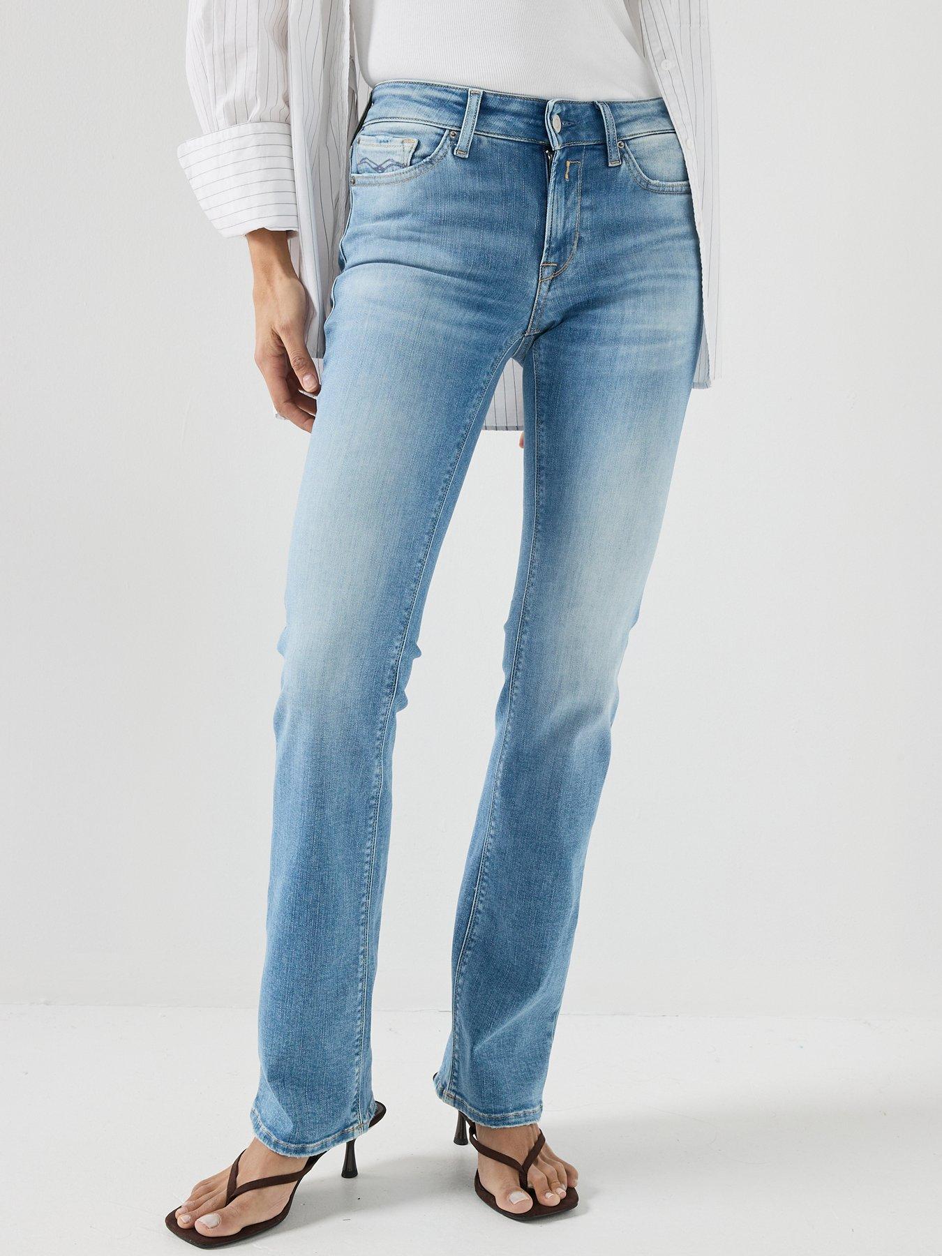 Replay Bootcut Jean - Light Blue