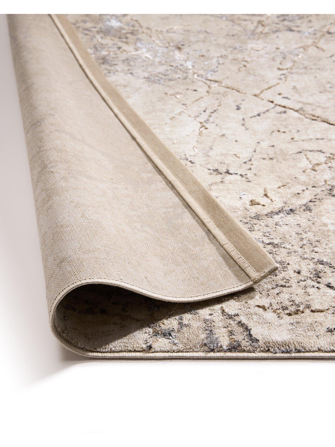 Image 5 of 5 of The Very Collection Calacatta Earth/Natural Rug