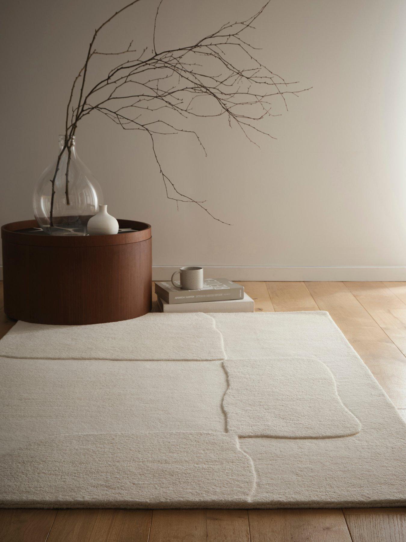 Very Home Sculptured Wool Boulder Rug