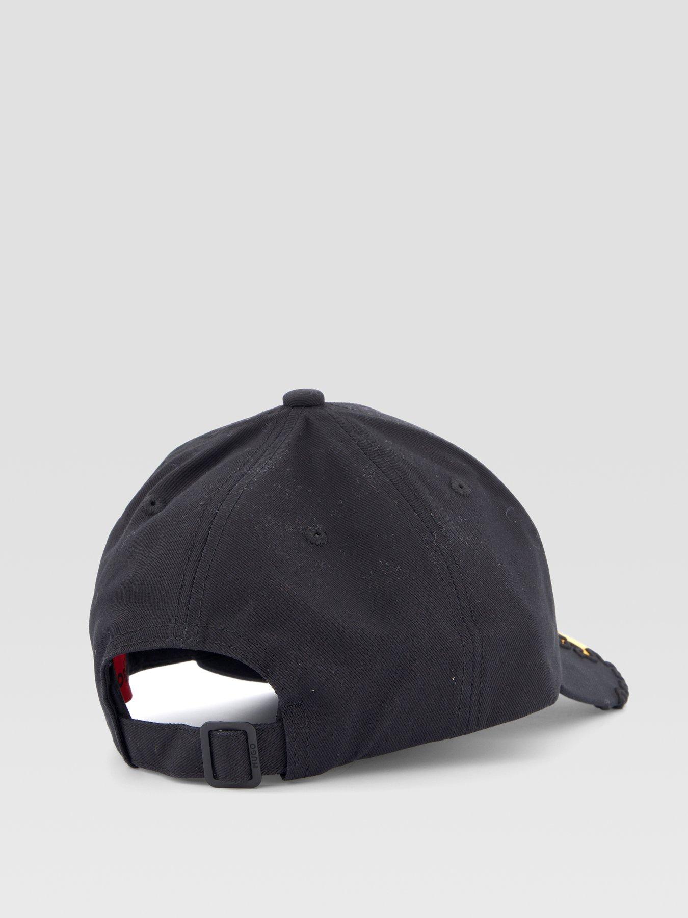 Image 4 of 4 of HUGO Jad Flame Baseball Cap - Black