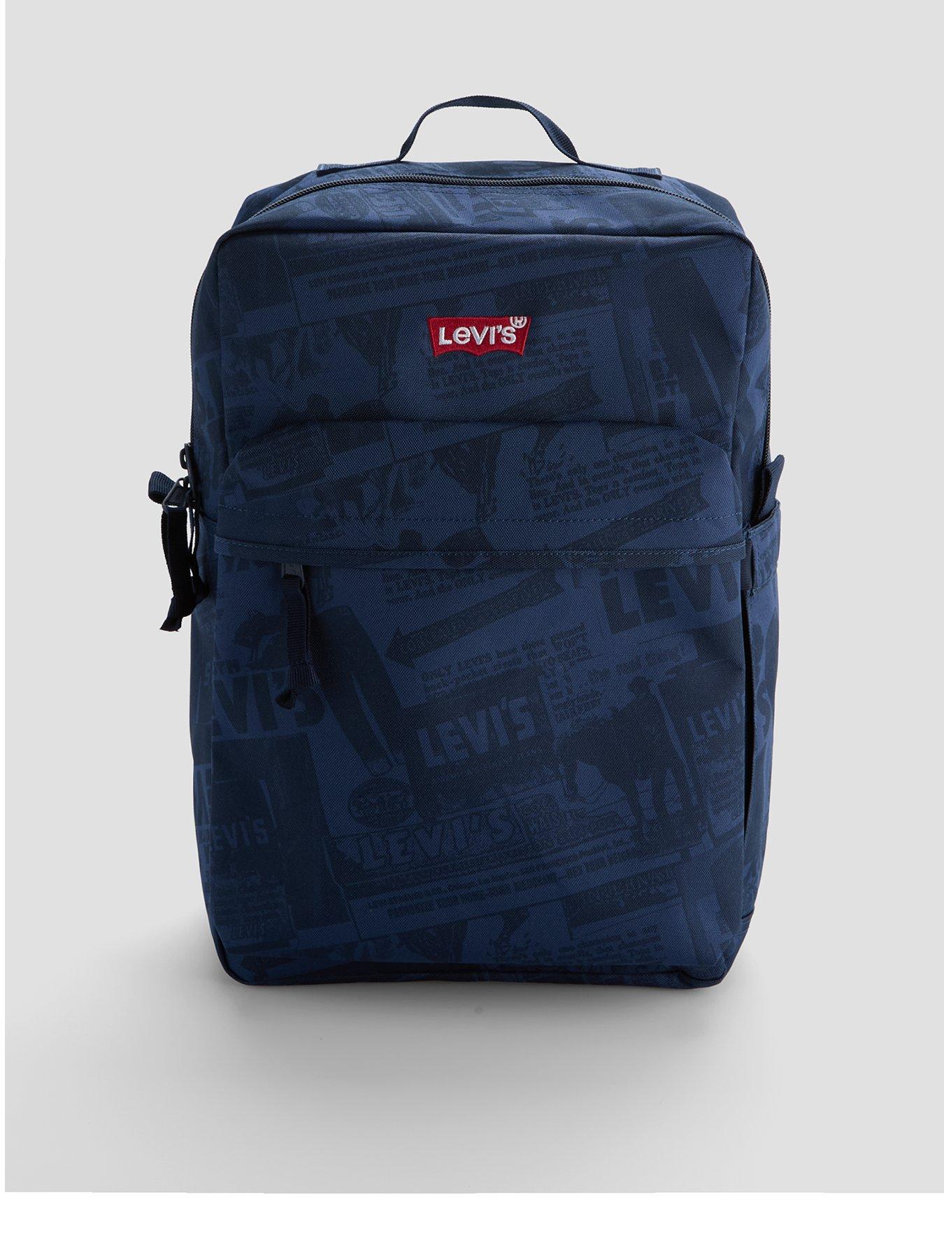 Levi's Heritage Print L-Pack Standard Issue Backpack - Vintage Indigo