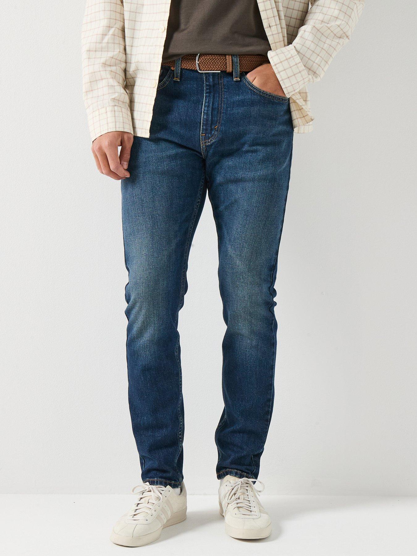 Levi's 510 Skinny Fit Jeans, Dark Blue, Size 30R, Men