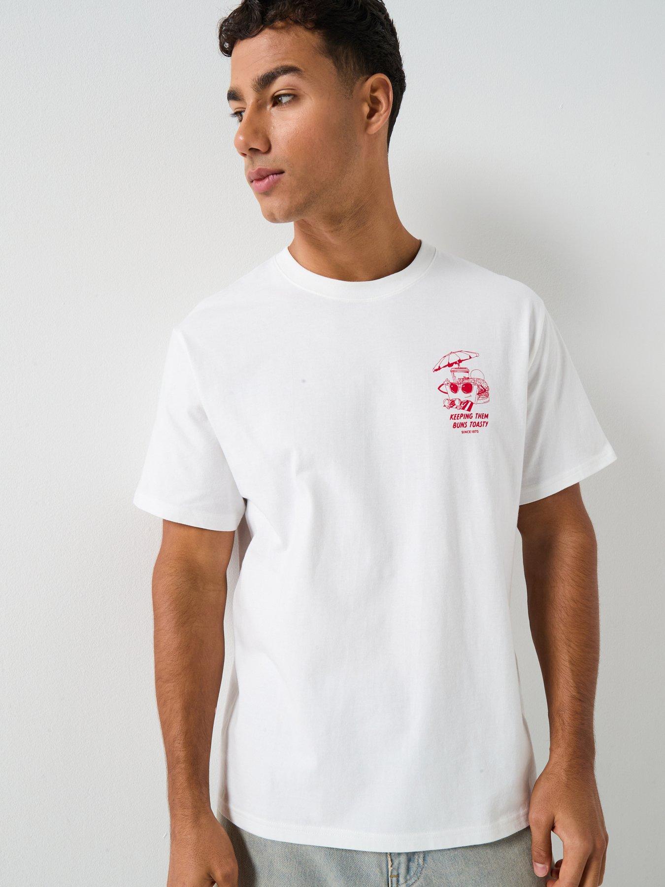 Levi's Food Classics Back Graphic Relaxed Fit T-Shirt - White