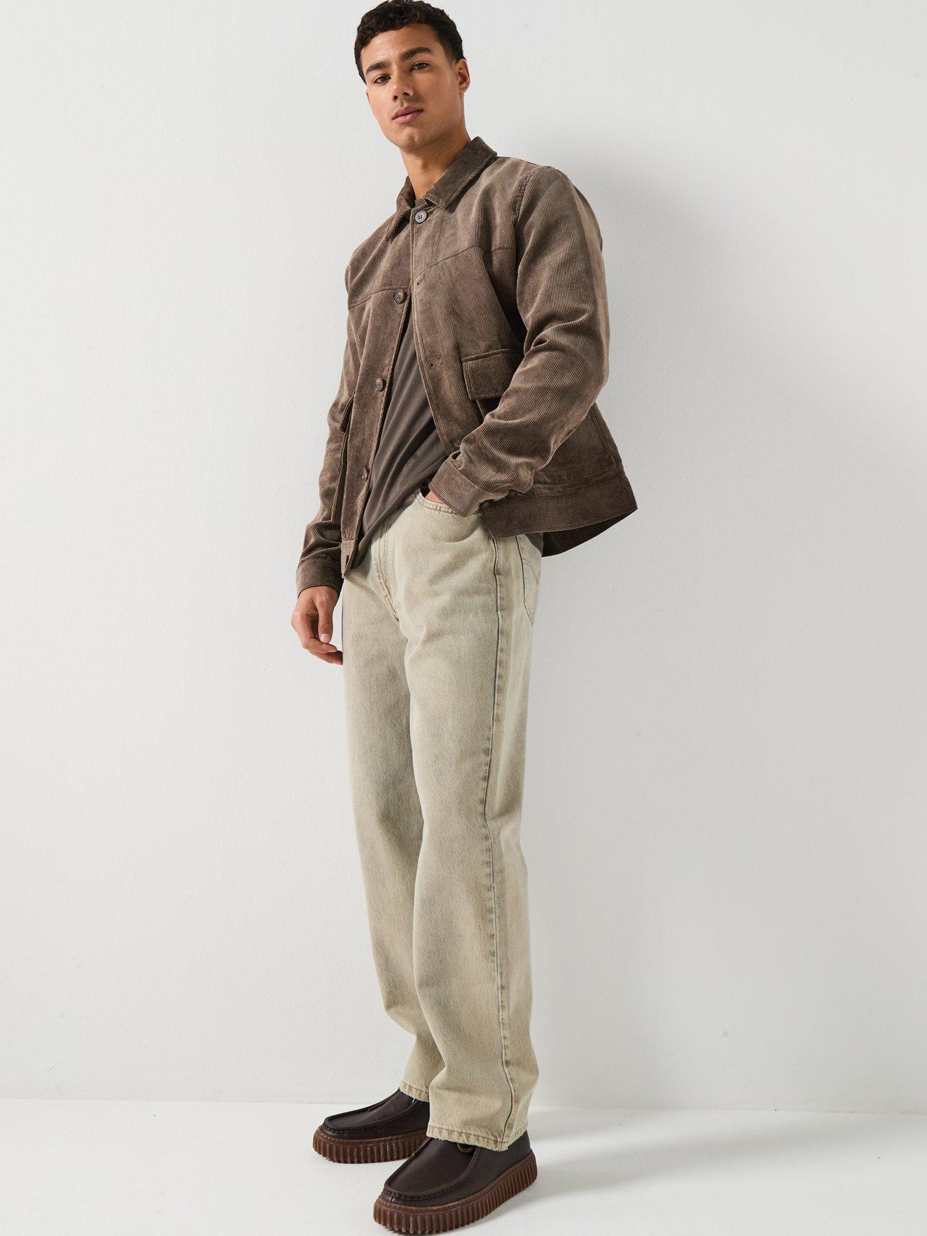 Image 3 of 6 of Levi's 565 Loose Straight Fit Jeans - Thats The Answer Over Dye Grey