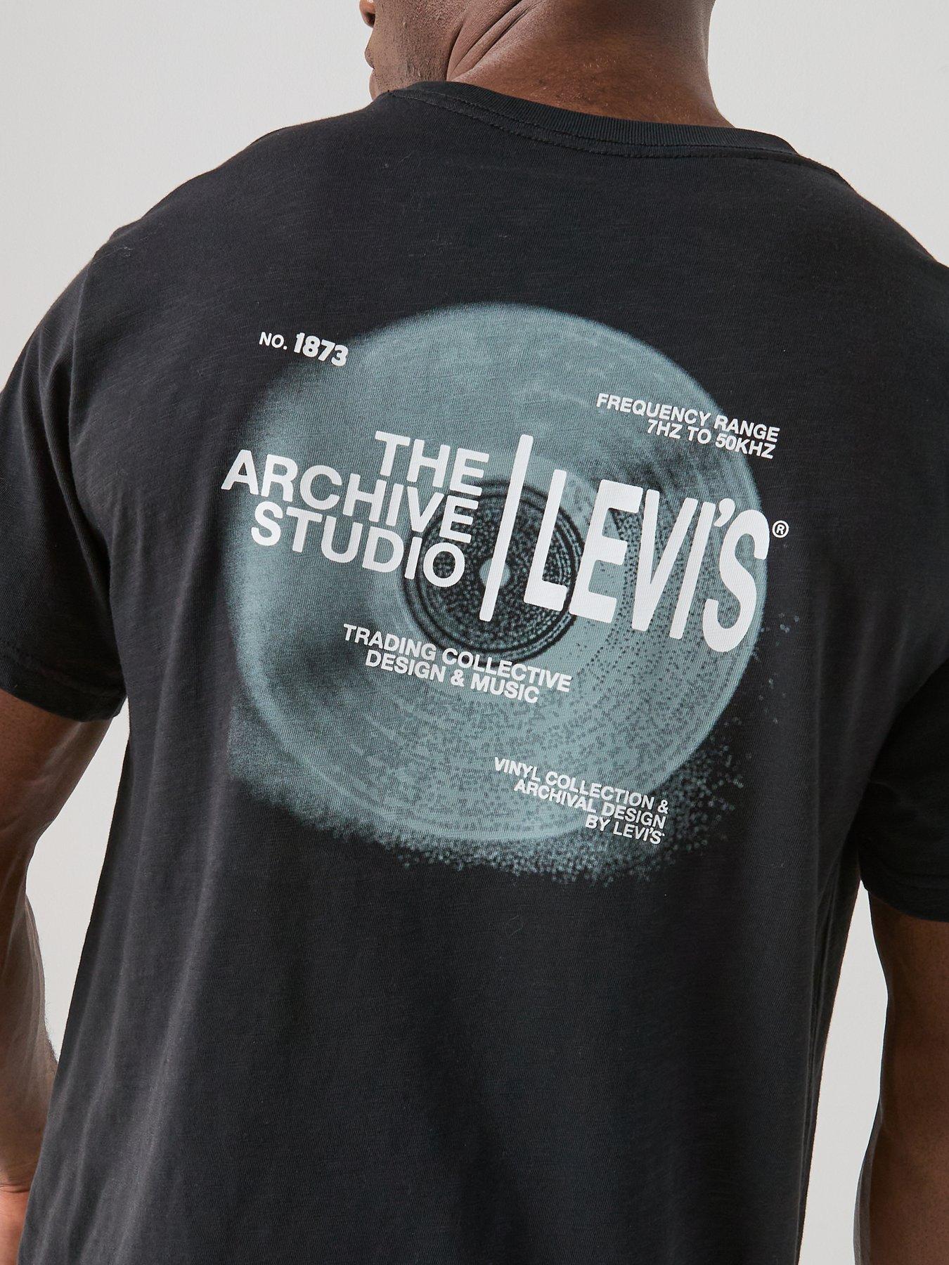 Image 5 of 6 of Levi's Levi's Records Back Graphic Relaxed Fit T-shirt