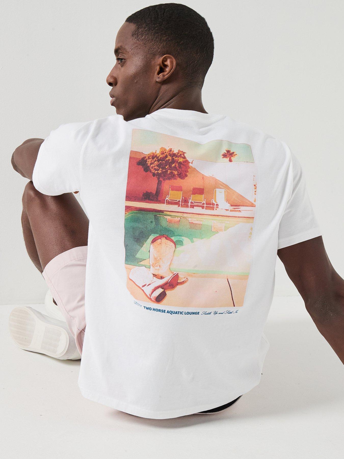 Image 1 of 6 of Levi's Levi's Pool Back Graphic Relaxed Fit T-shirt