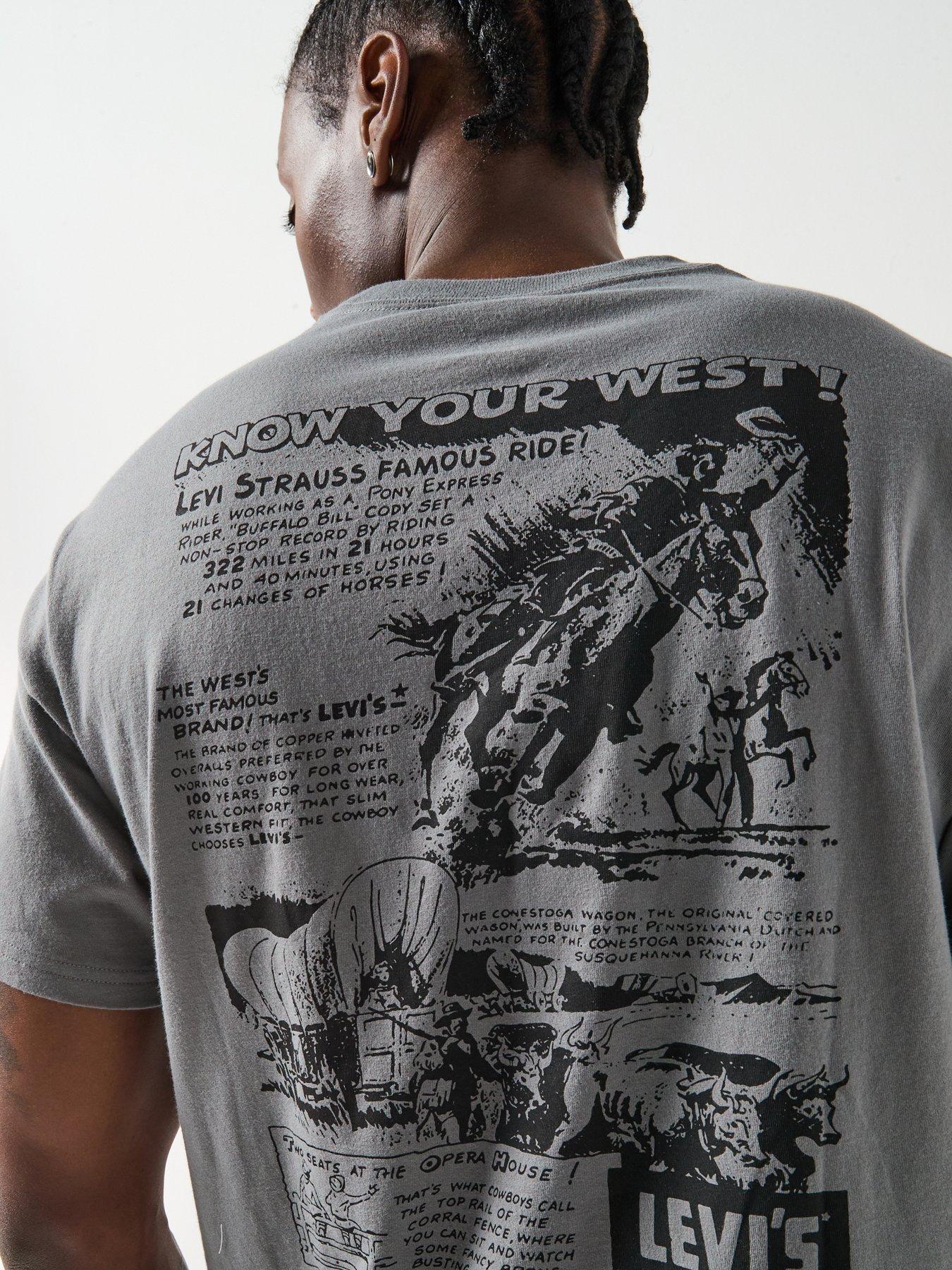 Image 5 of 5 of Levi's Levi's Western Back Graphic Relaxed Fit T-shirt