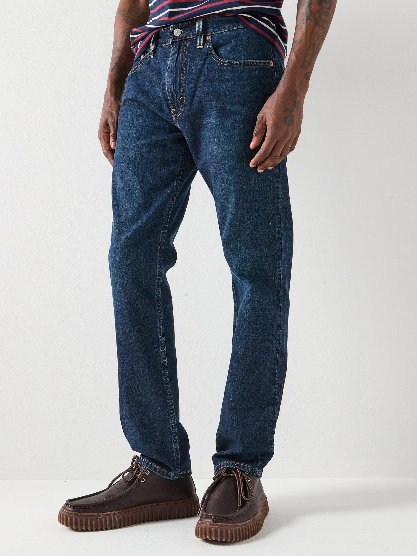 Levi's 502 Tapered Fit Jeans, Dark Blue, Size 30R, Men
