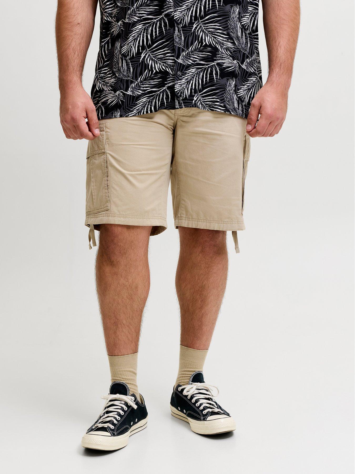 Jack & Jones: Plus Cole Frank Cargo Shorts - Beige