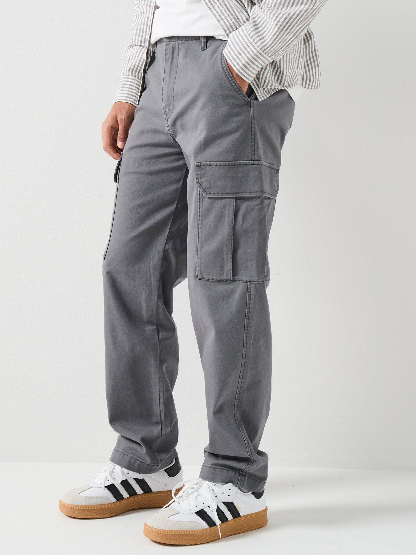 levis-levis-xx-tapered-fit-cargo-trousers-grey