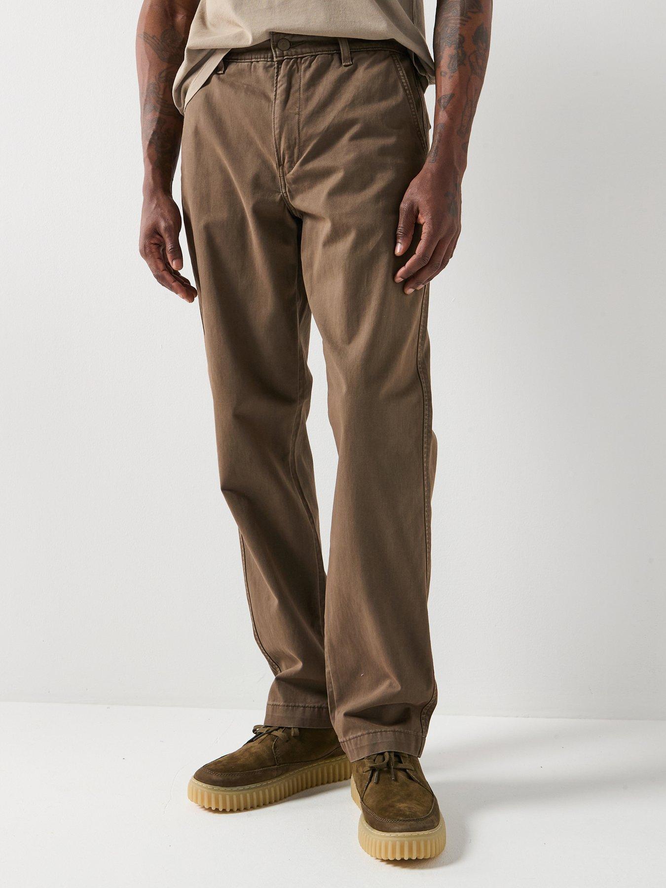 Levi'S Xx Authentic Relaxed Fit Chinos - Brown
