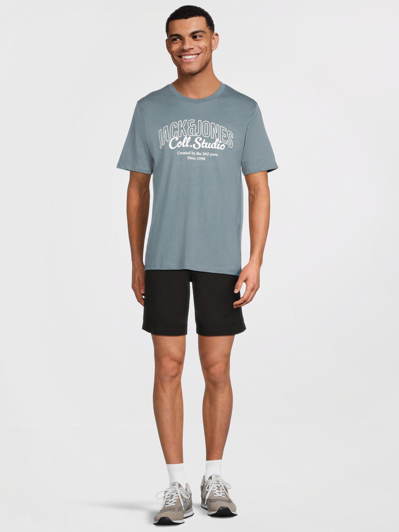 Image 4 of 5 of Jack & Jones Marco Dylan Chino Shorts 2Pk - Black