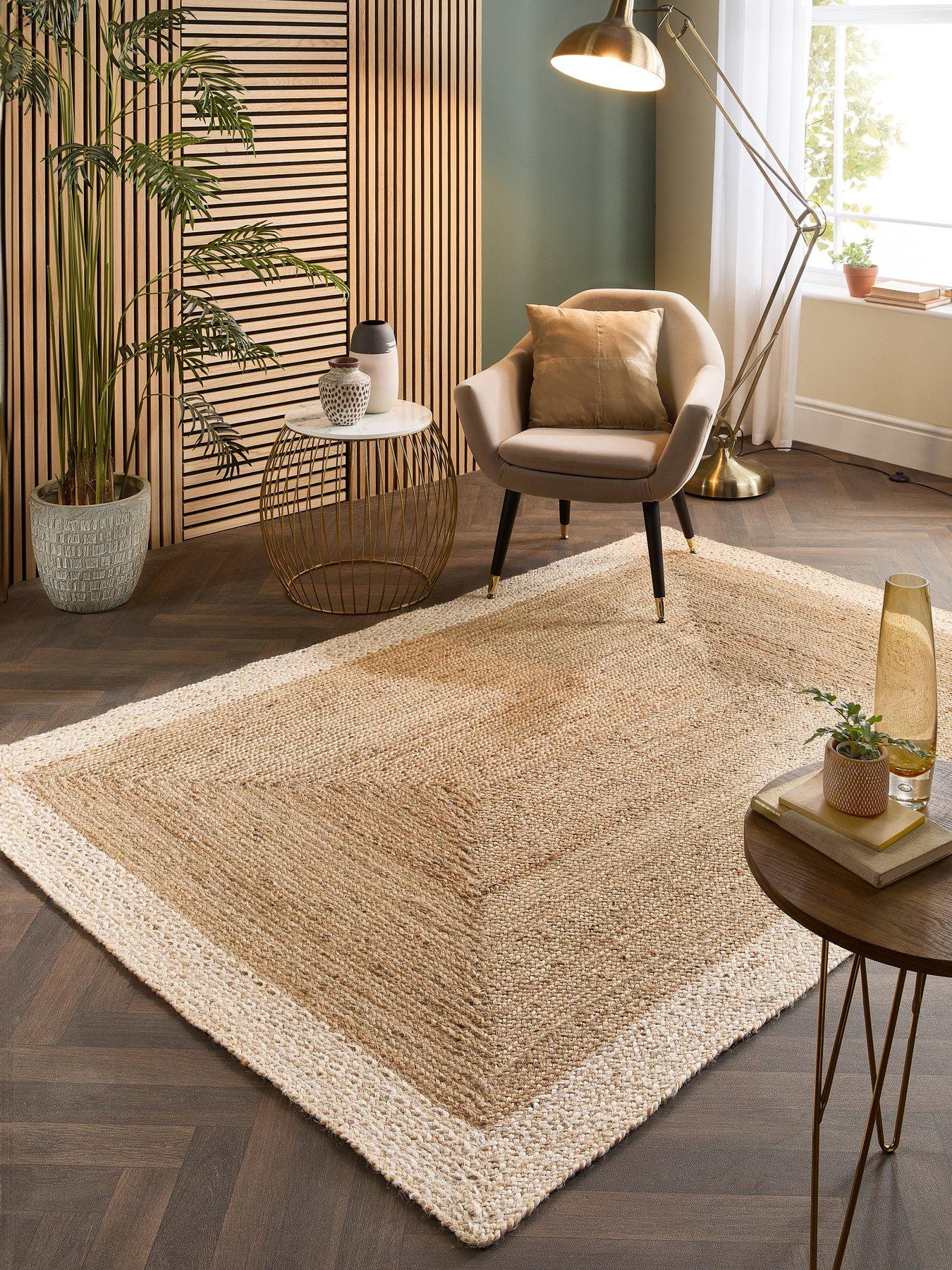 The Very Collection Jute Border  Rug