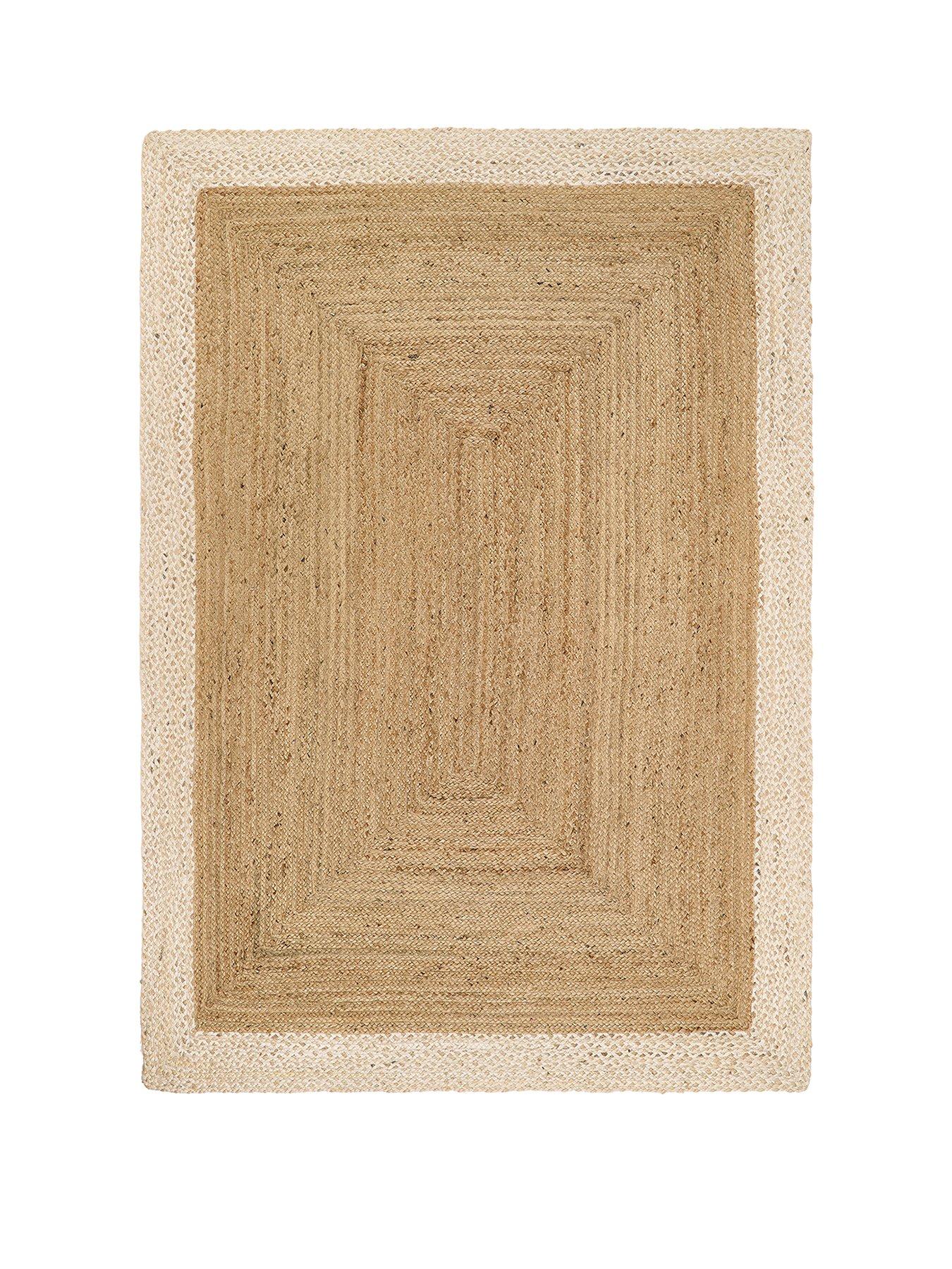 Image 2 of 4 of The Very Collection Jute Border Rug - Beige