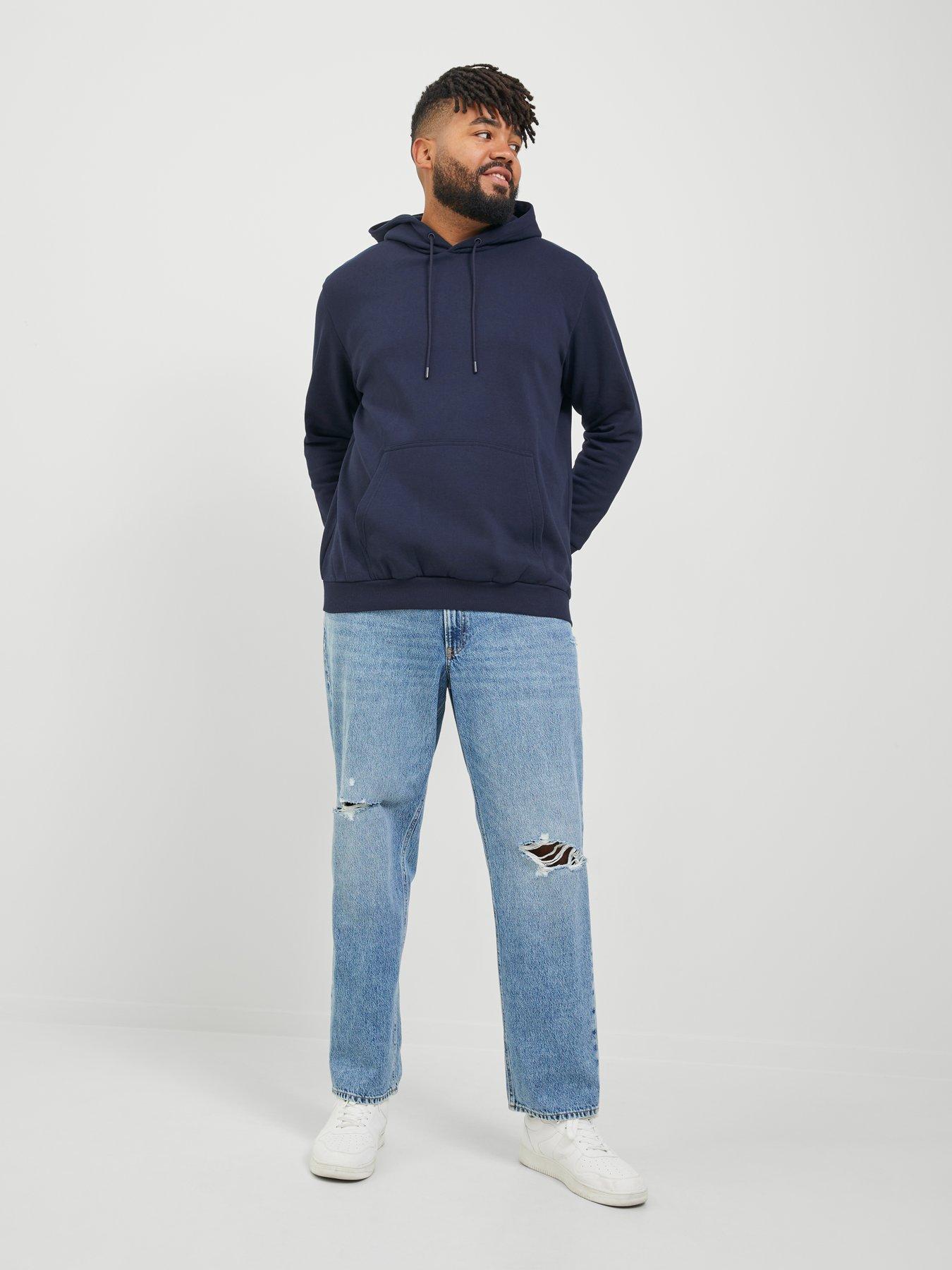 Image 2 of 7 of Jack & Jones Jack &amp; Jones Plus Bradley Hoodie