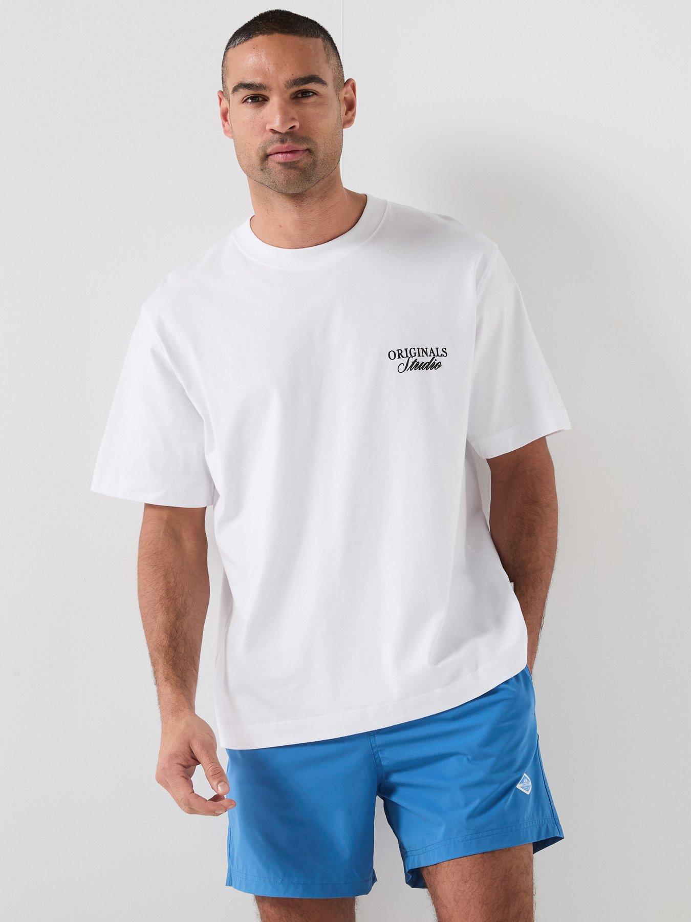 Jack & Jones Norrebro Typo T-Shirt - White