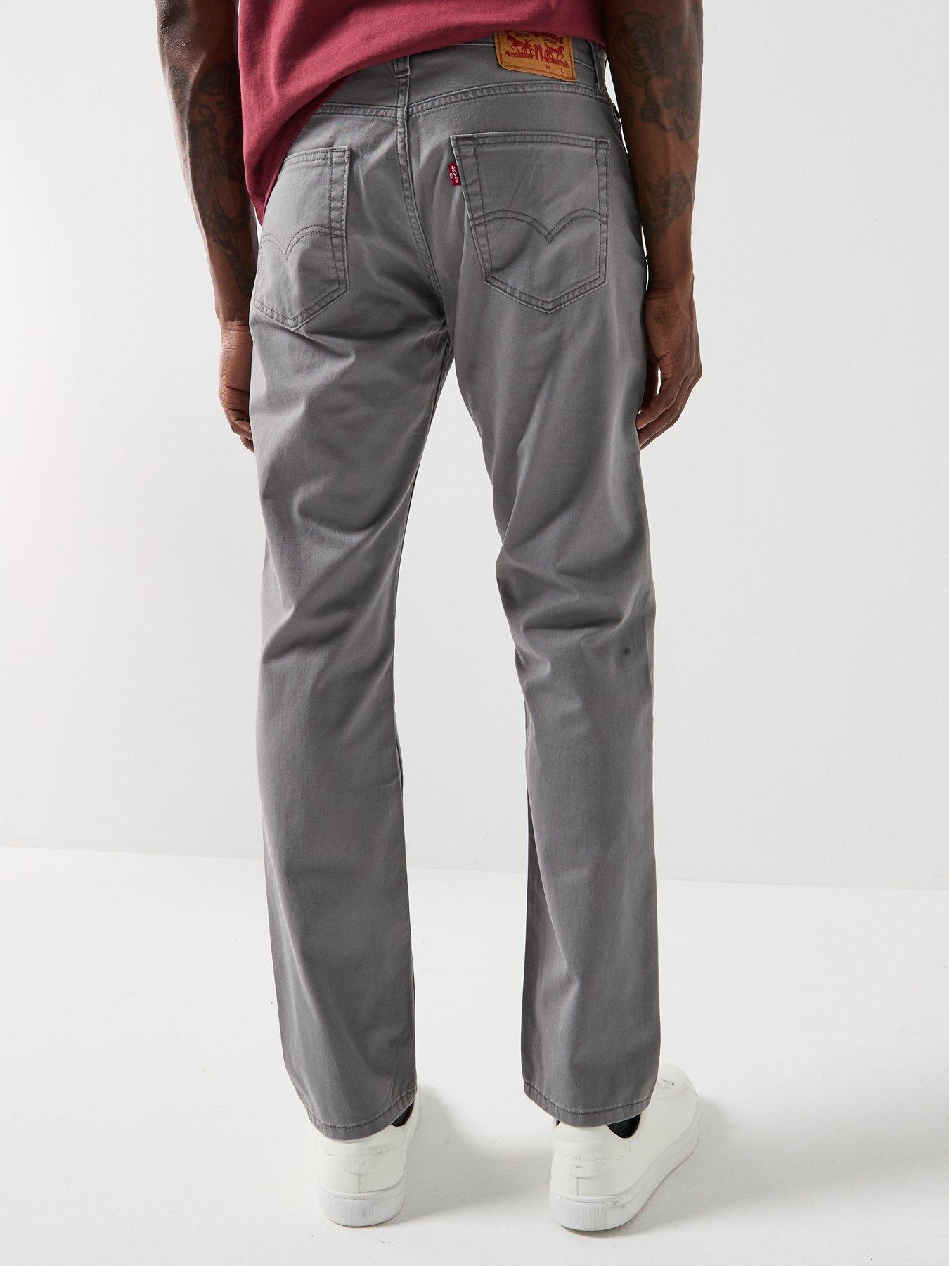 Image 2 of 5 of Levi's 511 Slim 5 Pocket Non Denim Trousers - Grey