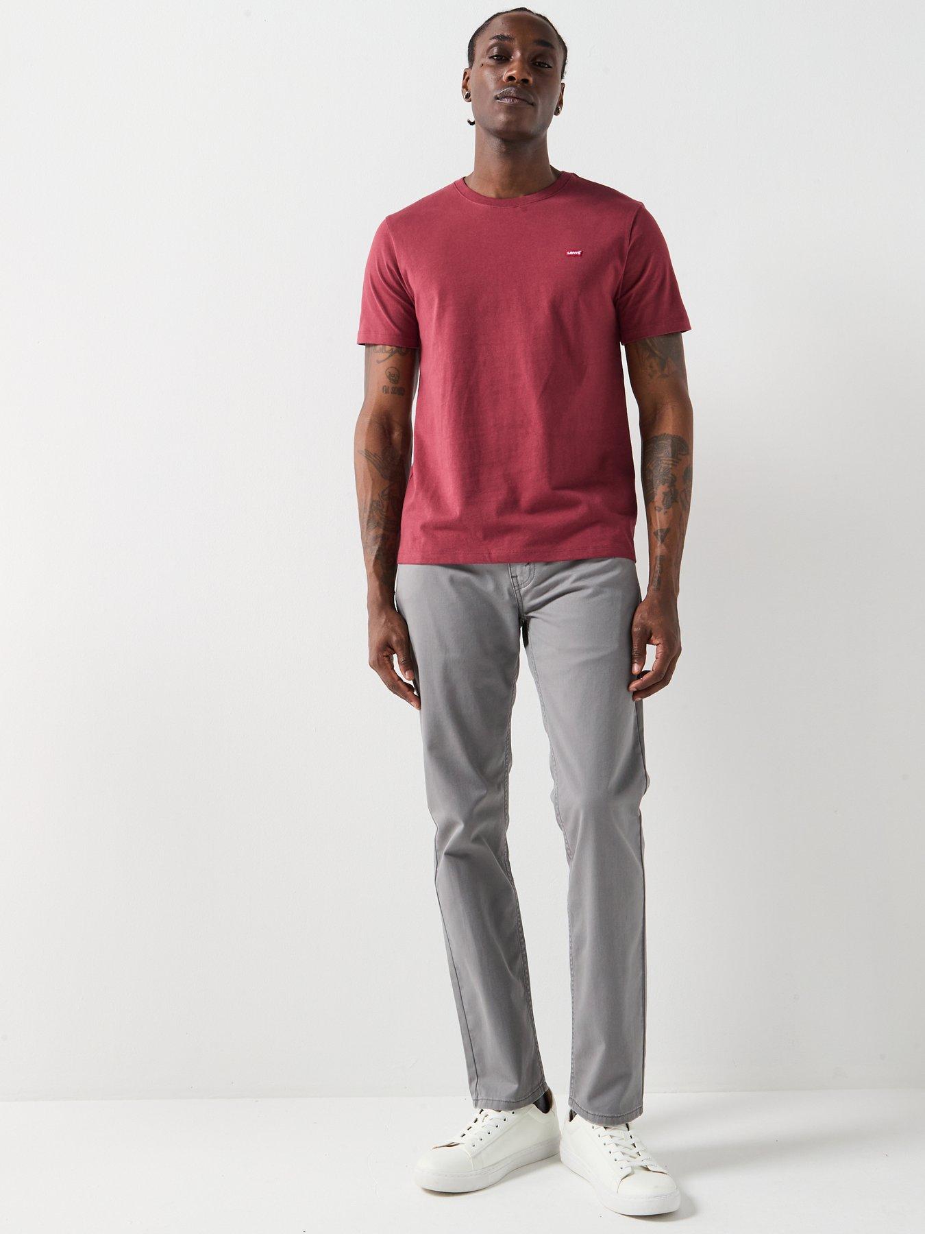 Image 3 of 5 of Levi's 511 Slim 5 Pocket Non Denim Trousers - Grey