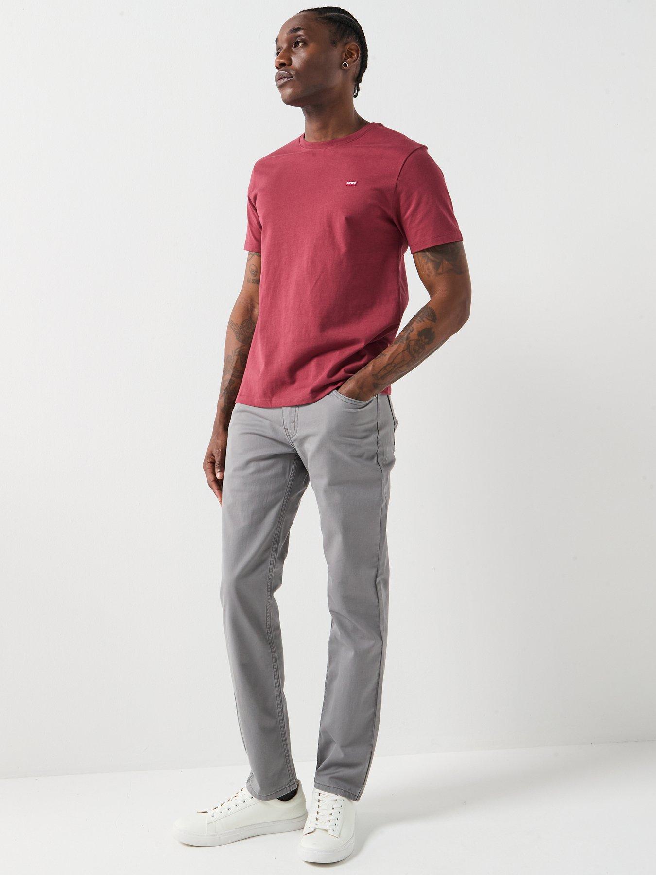 Image 5 of 5 of Levi's 511 Slim 5 Pocket Non Denim Trousers - Grey