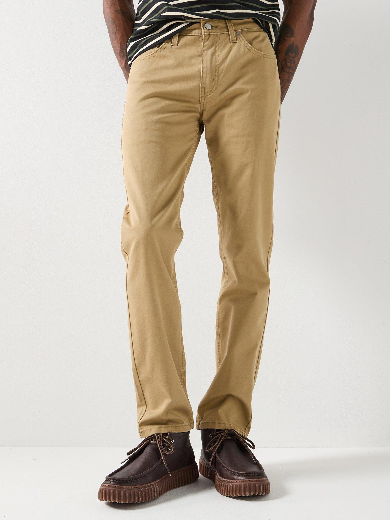 Levi's 511 Slim 5 Pocket Non Denim Trouser - Beige
