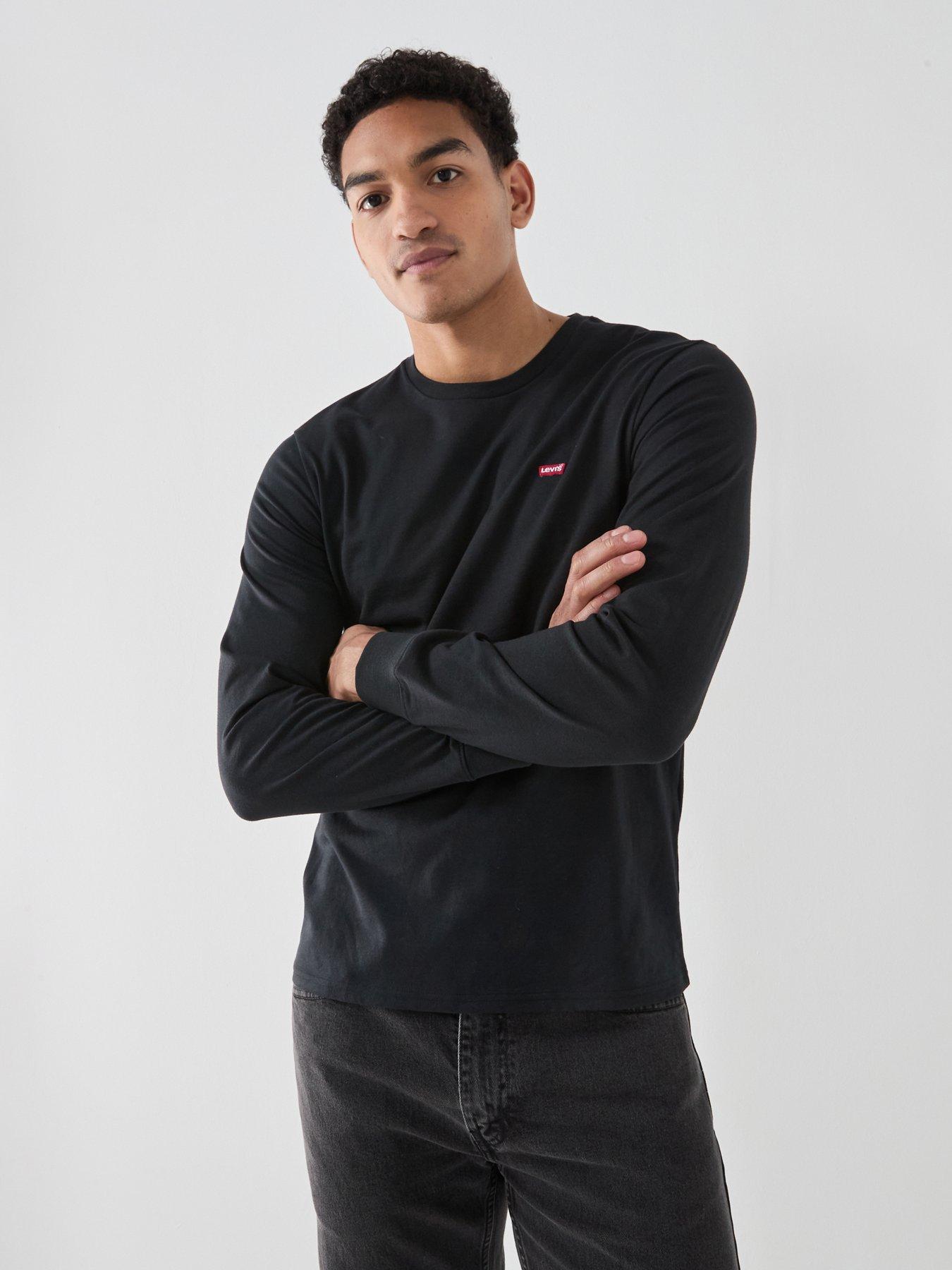 Levi'S Original House Mark Long Sleeve T-Shirt - Black