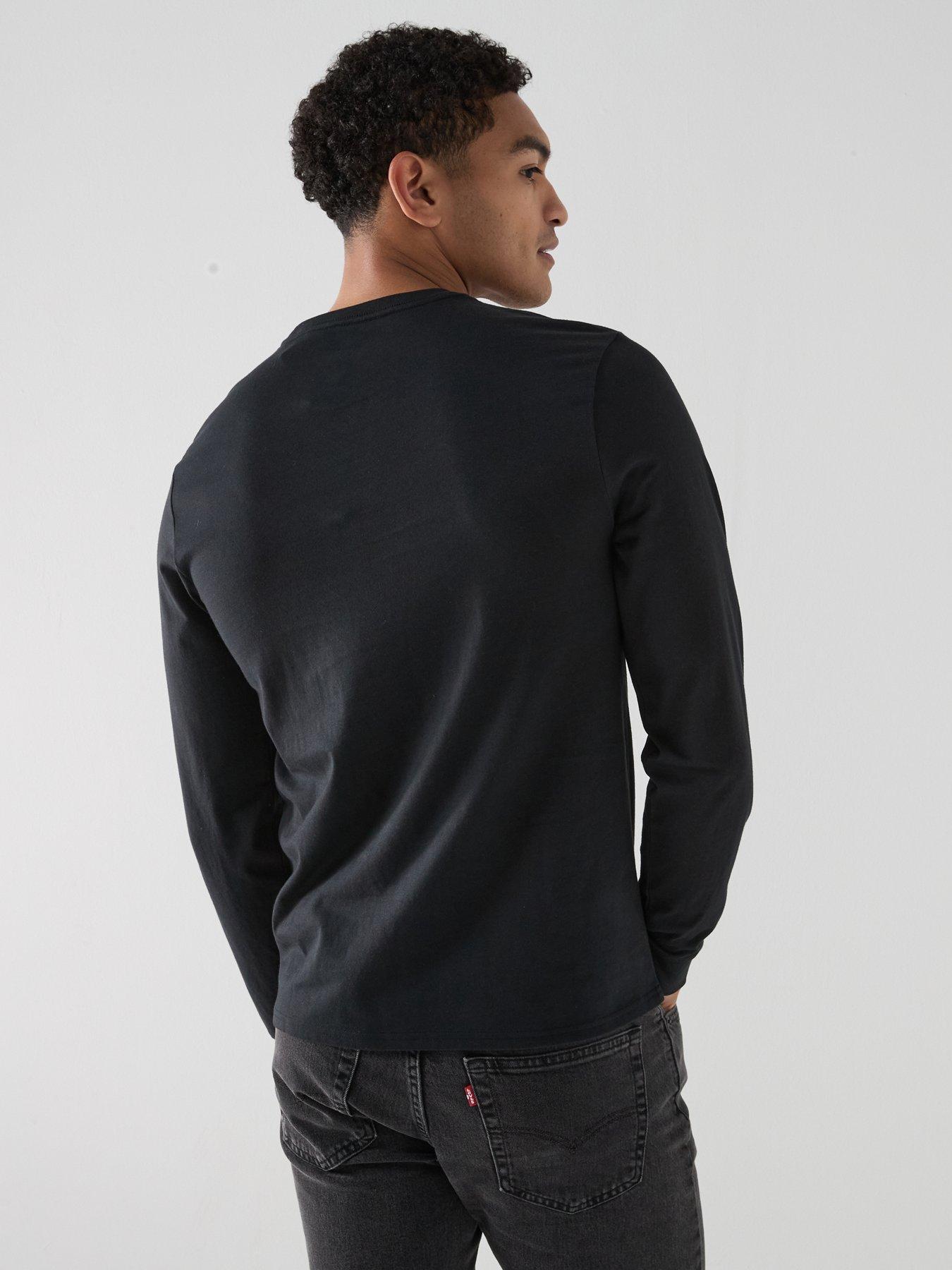 Image 2 of 5 of Levi's Original House Mark Long Sleeve T-Shirt - Black