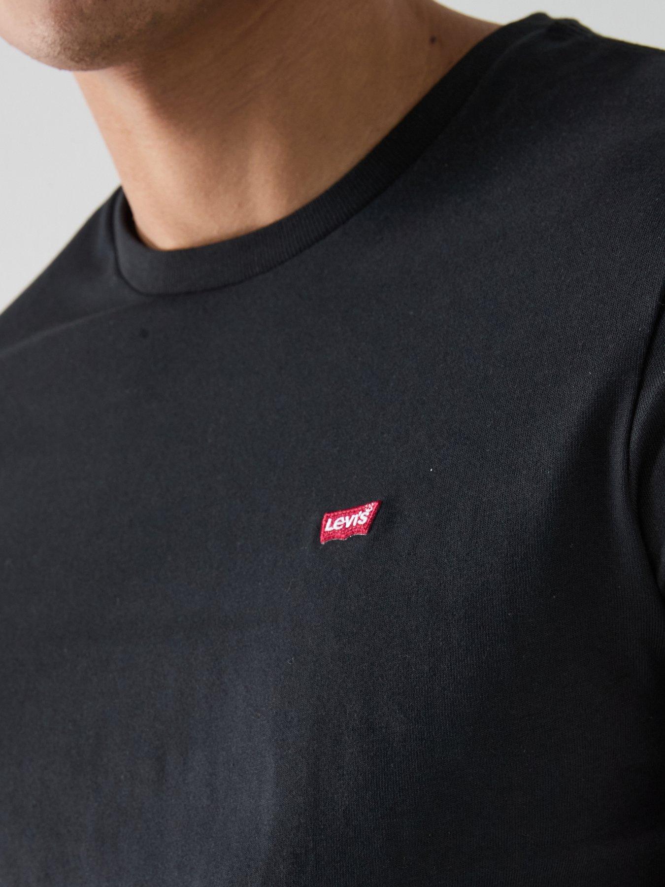 Image 4 of 5 of Levi's Original House Mark Long Sleeve T-Shirt - Black