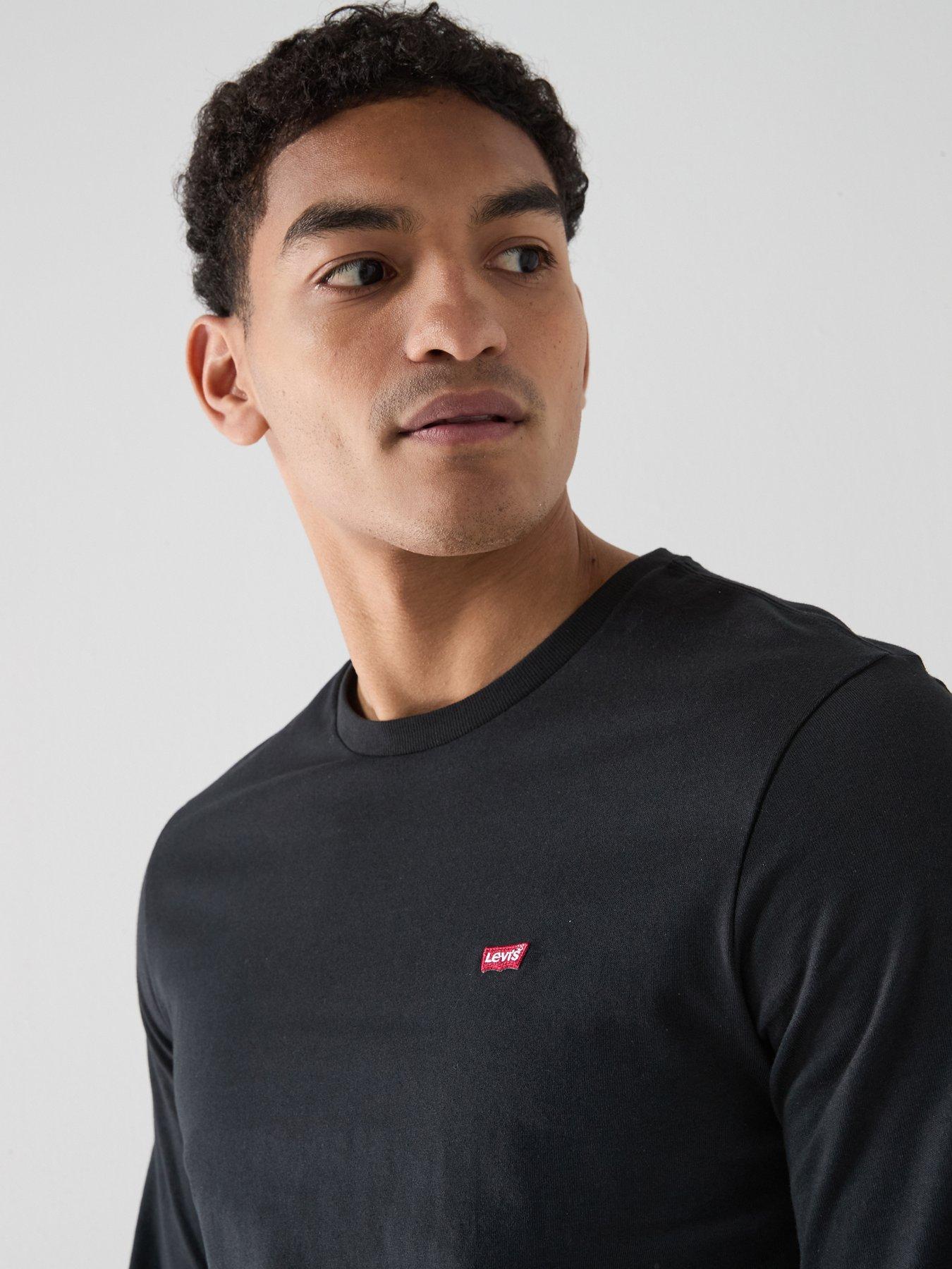 Image 5 of 5 of Levi's Original House Mark Long Sleeve T-Shirt - Black