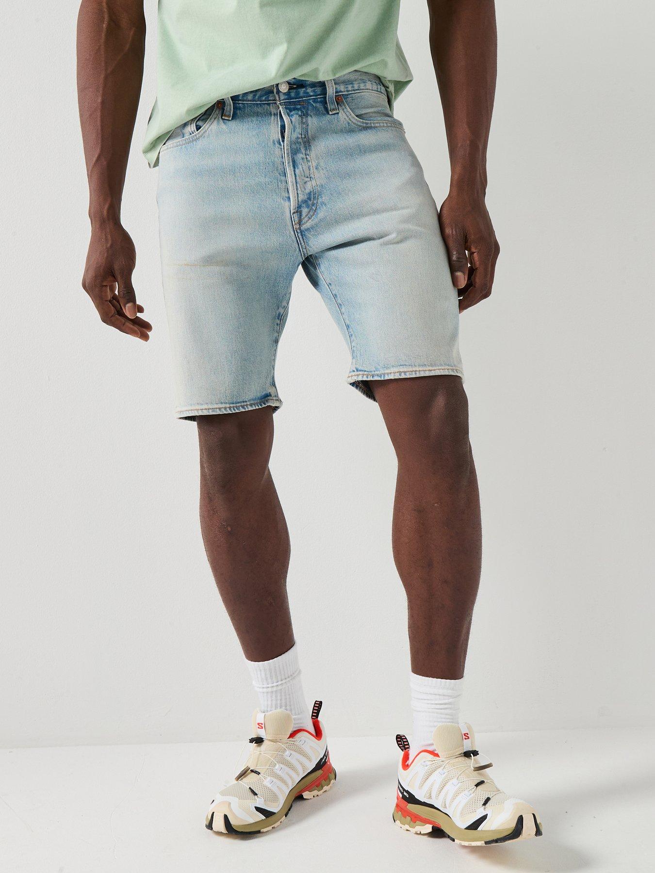 Levi's 501 Original Denim Shorts - Never On Time Shorts Light Blue