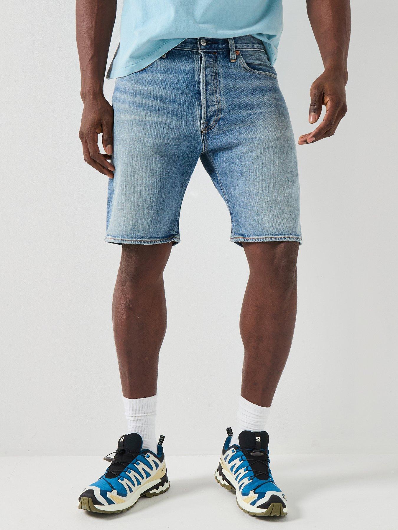 Levi's 501 Original Denim Shorts - On The Way Shorts Blue