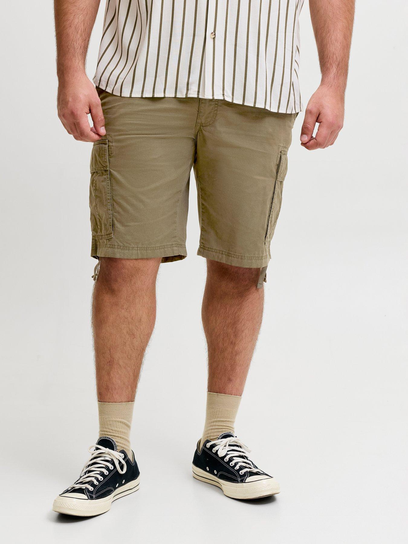 Jack & Jones: Plus Cole Frank Cargo Shorts - Khaki